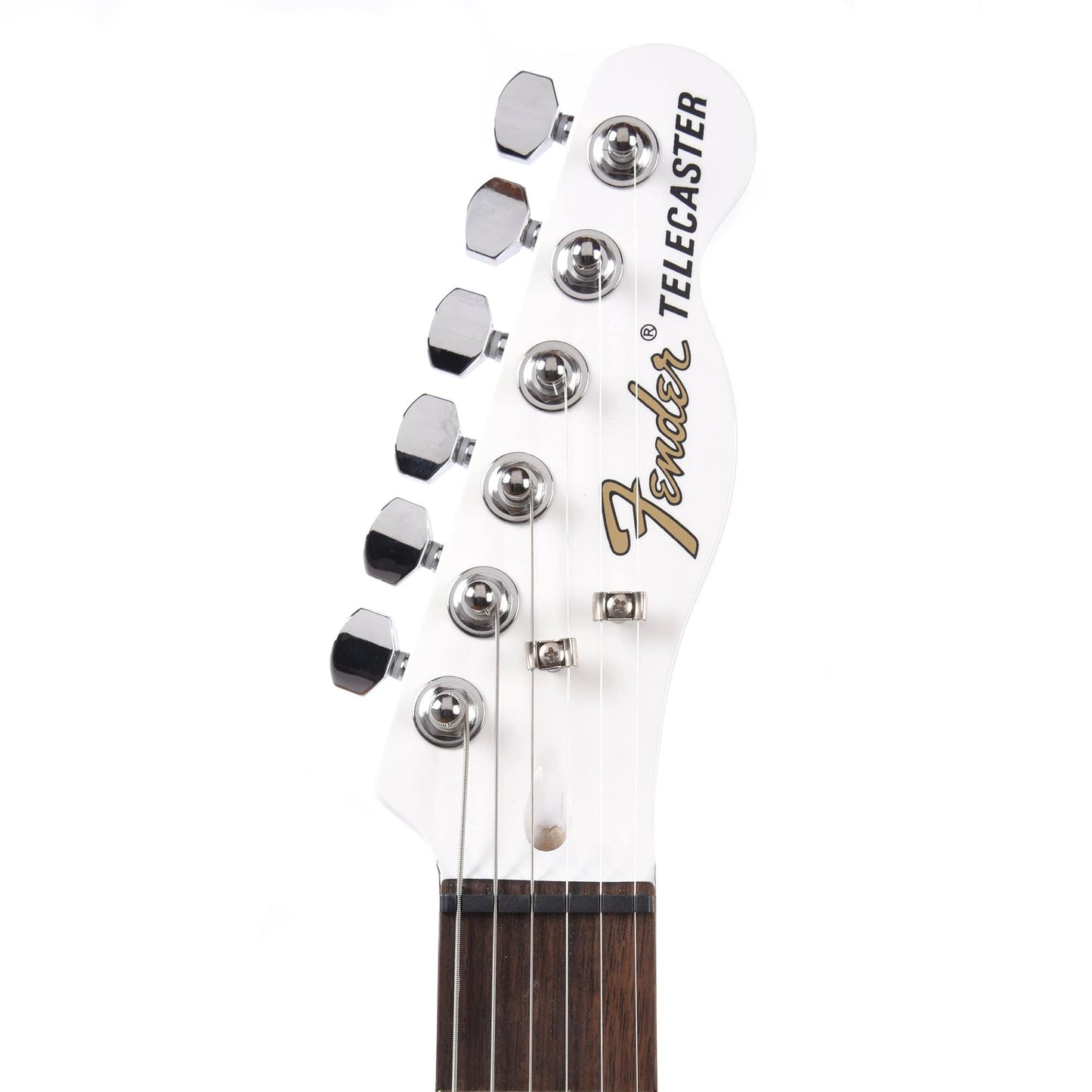 Fender Artist Jim Adkins JA-90 Telecaster Thinline White Electric Guitars / Semi-Hollow