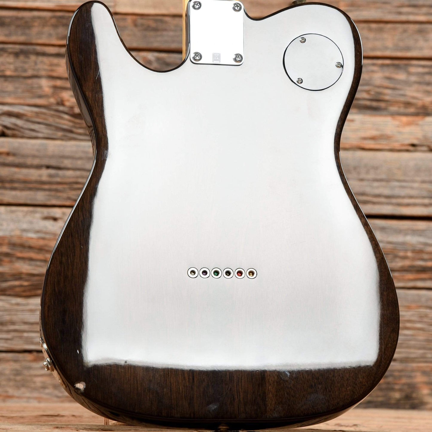 Fender Modern Player Telecaster Thinline Deluxe Black Transparent 2018 Electric Guitars / Semi-Hollow