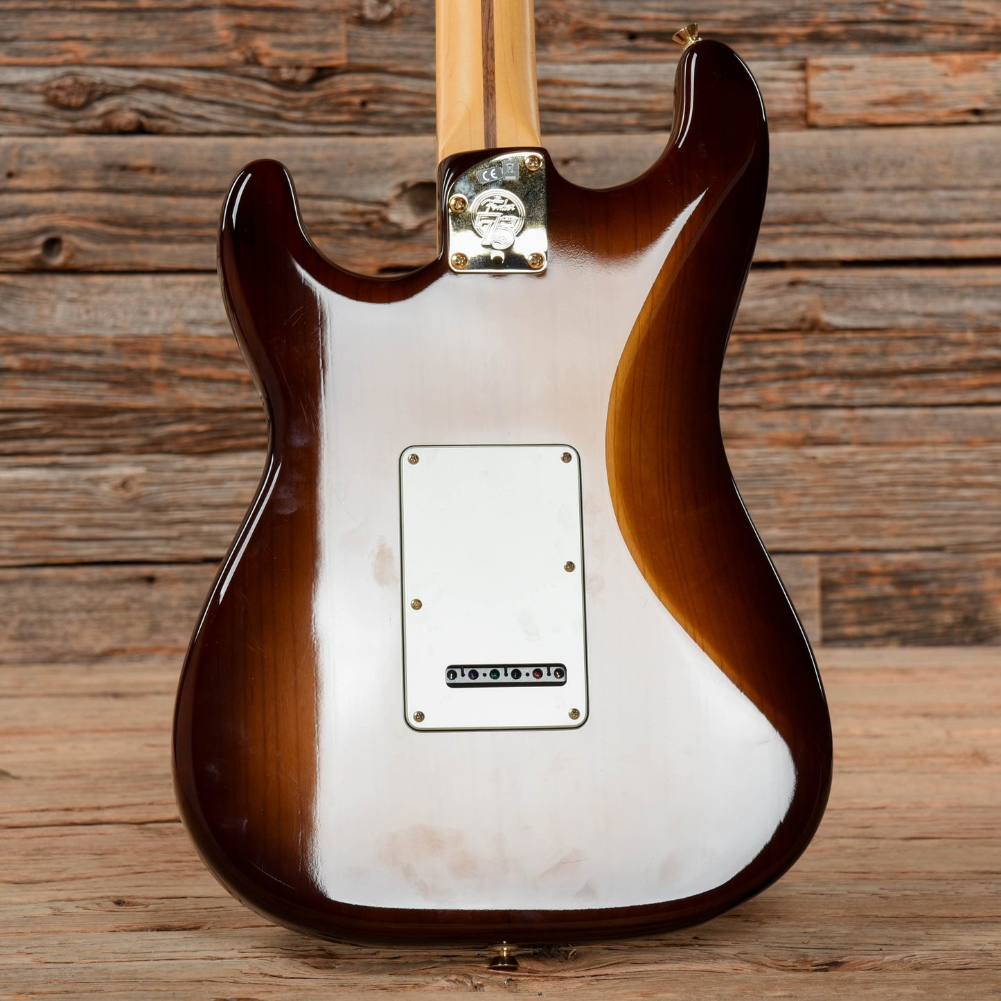 Fender 75th Anniversary Commemorative Stratocaster Bourbon Burst 2021 Electric Guitars / Solid Body