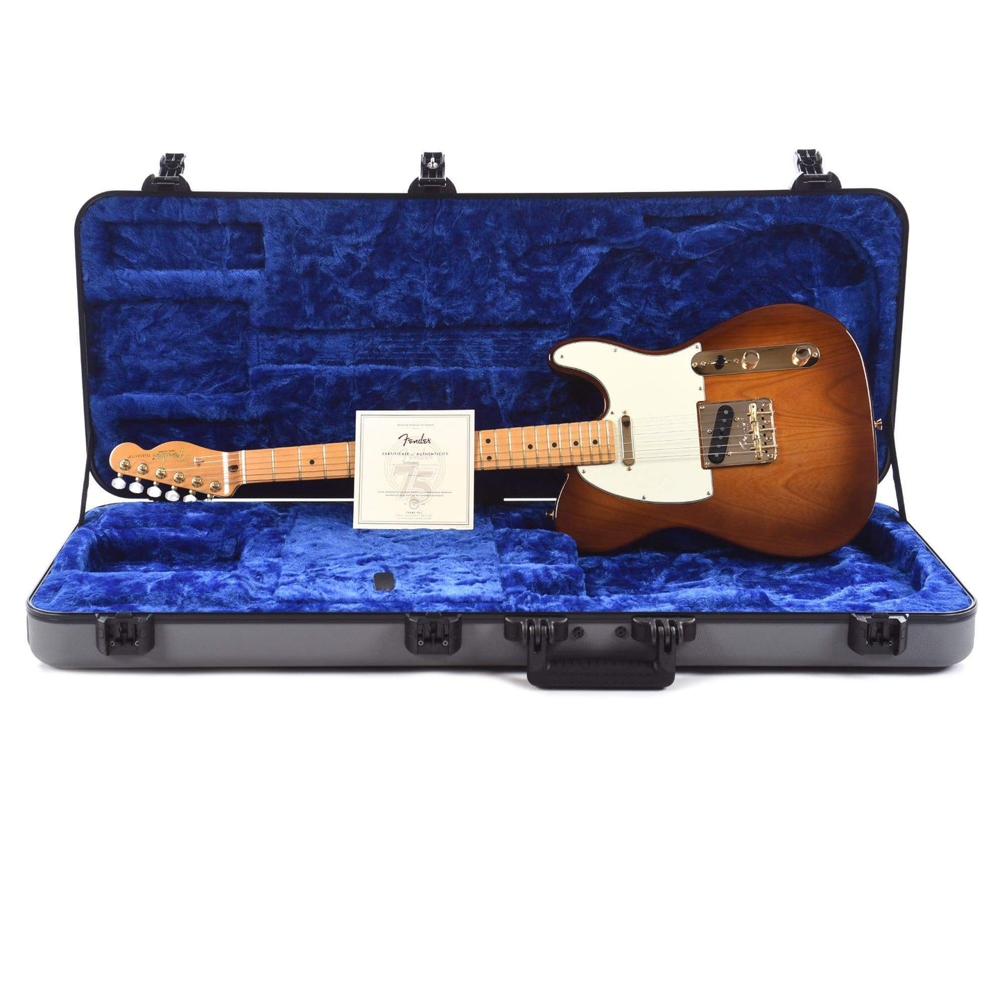Fender 75th Anniversary Commemorative Telecaster 2-Color Bourbon Burst Electric Guitars / Solid Body