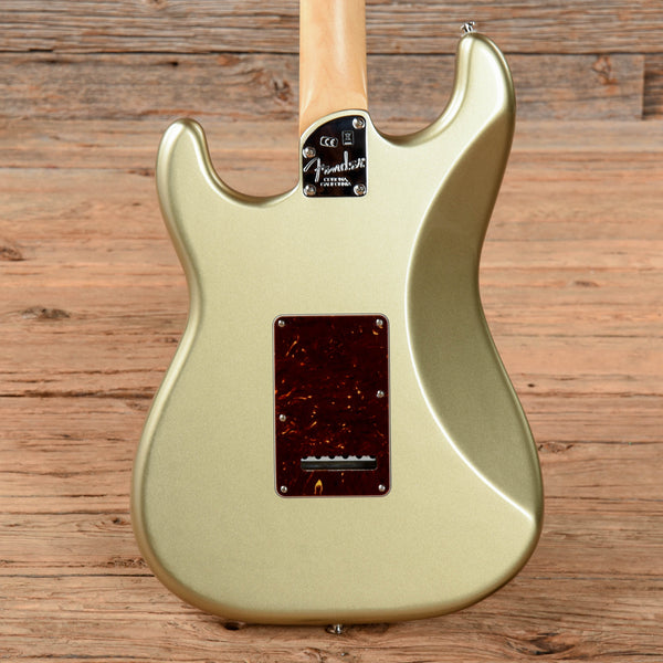 Fender American Elite Stratocaster HSS Champagne Chicago Music Exchange