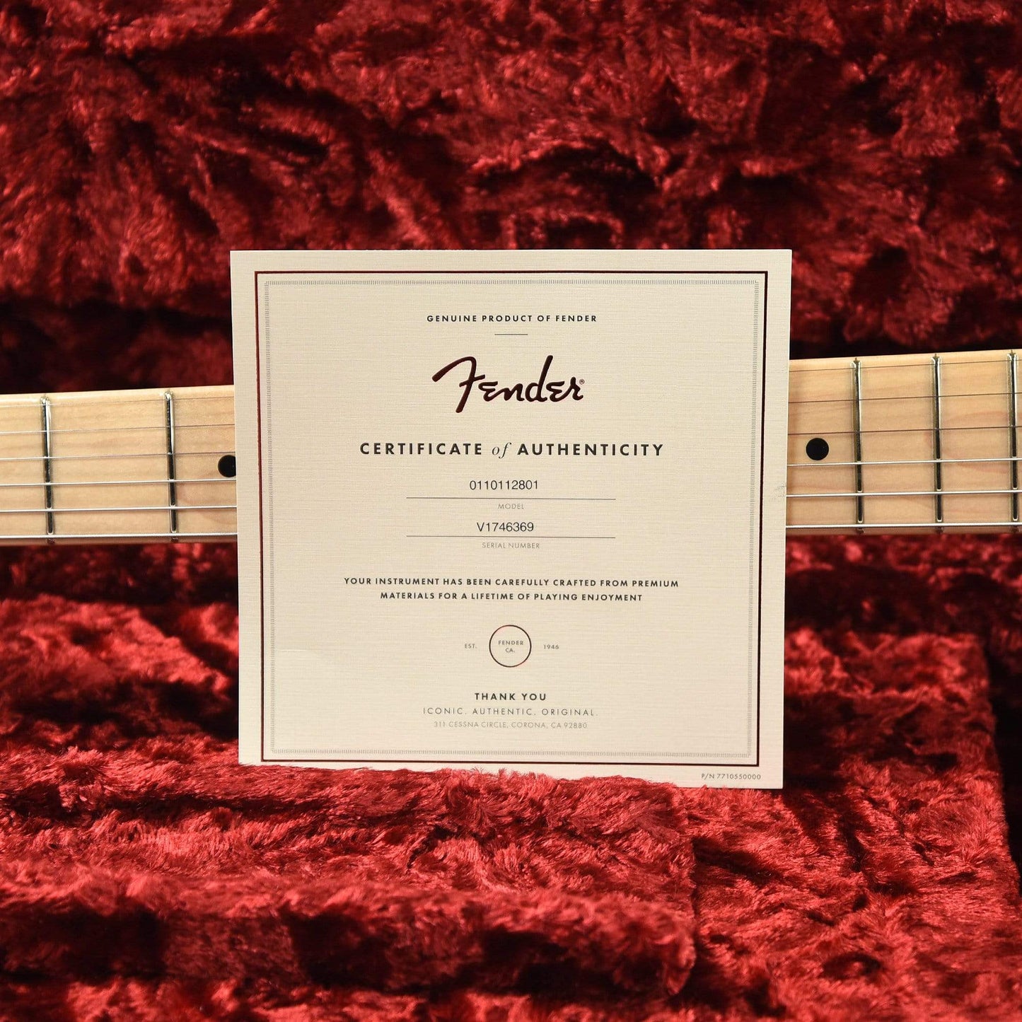 Fender American Original '50s Stratocaster MN White Blonde w/Hardshell Case Electric Guitars / Solid Body