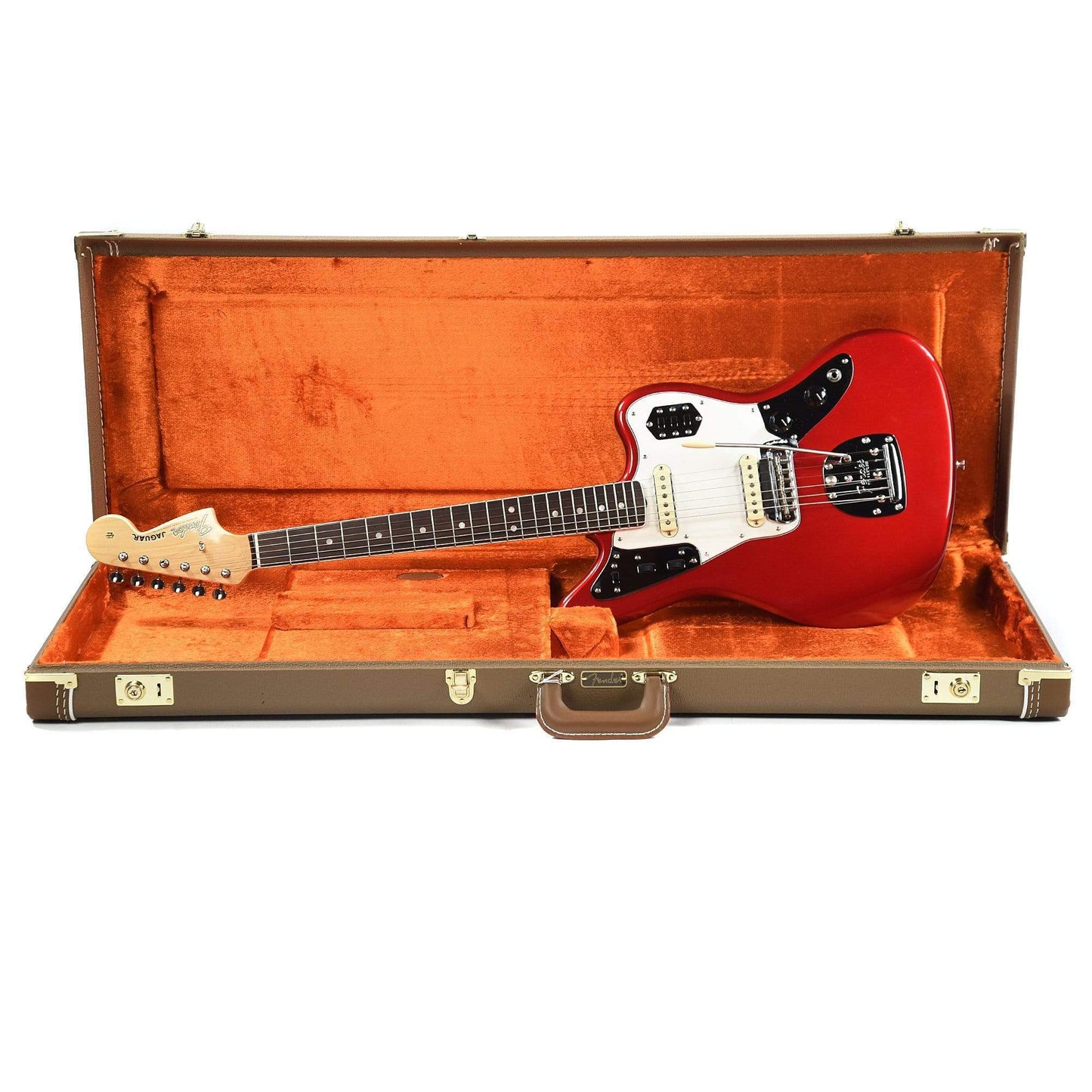 Fender American Original '60s Jaguar RW Candy Apple Red w/Hardshell Case Electric Guitars / Solid Body