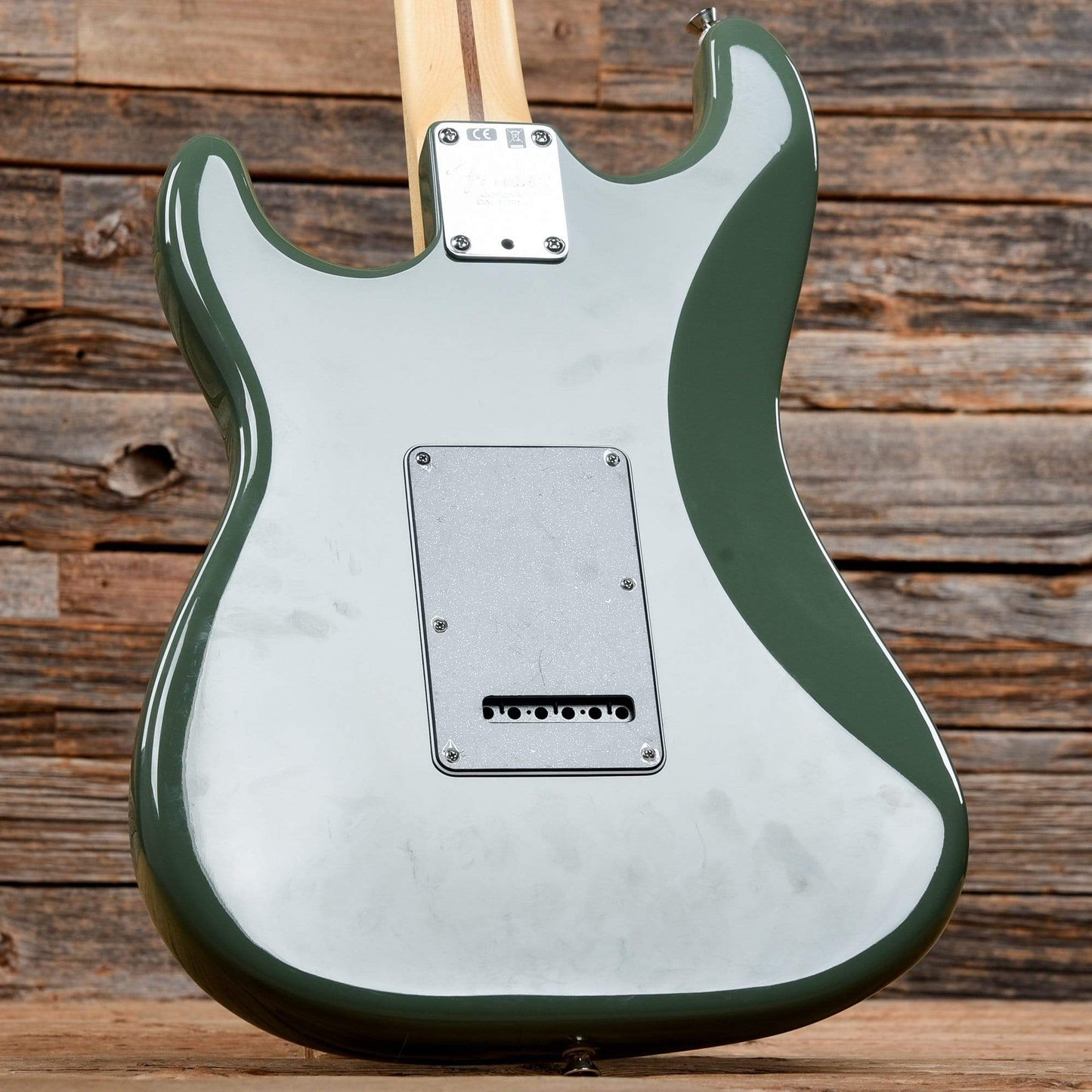 Fender American Pro Stratocaster Antique Olive 2018 Electric Guitars / Solid Body