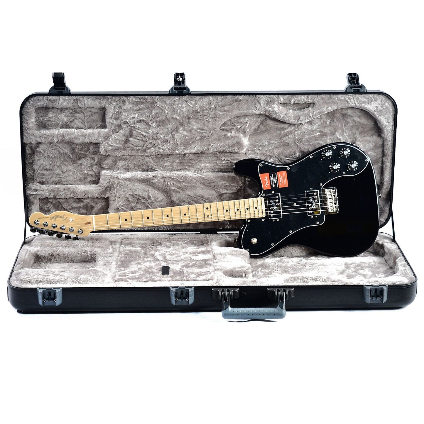 Fender American Pro Telecaster Deluxe Shawbucker MN Black Electric Guitars / Solid Body