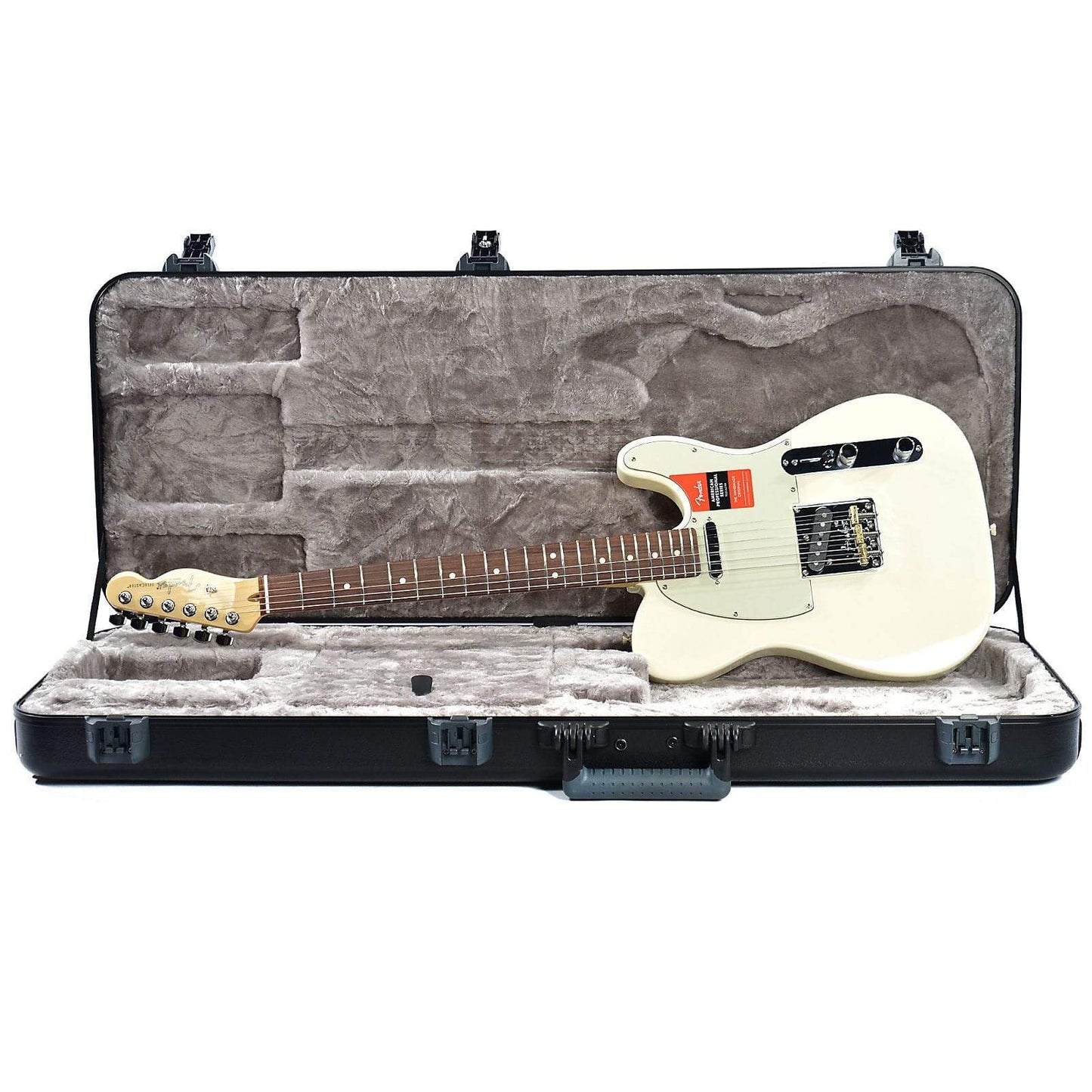 Fender American Pro Telecaster RW Olympic White Electric Guitars / Solid Body