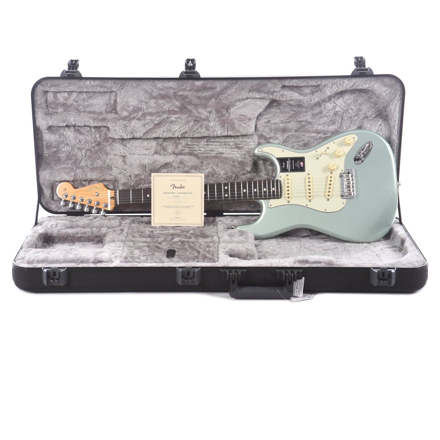 Fender American Professional II Stratocaster Mystic Surf Green Electric Guitars / Solid Body