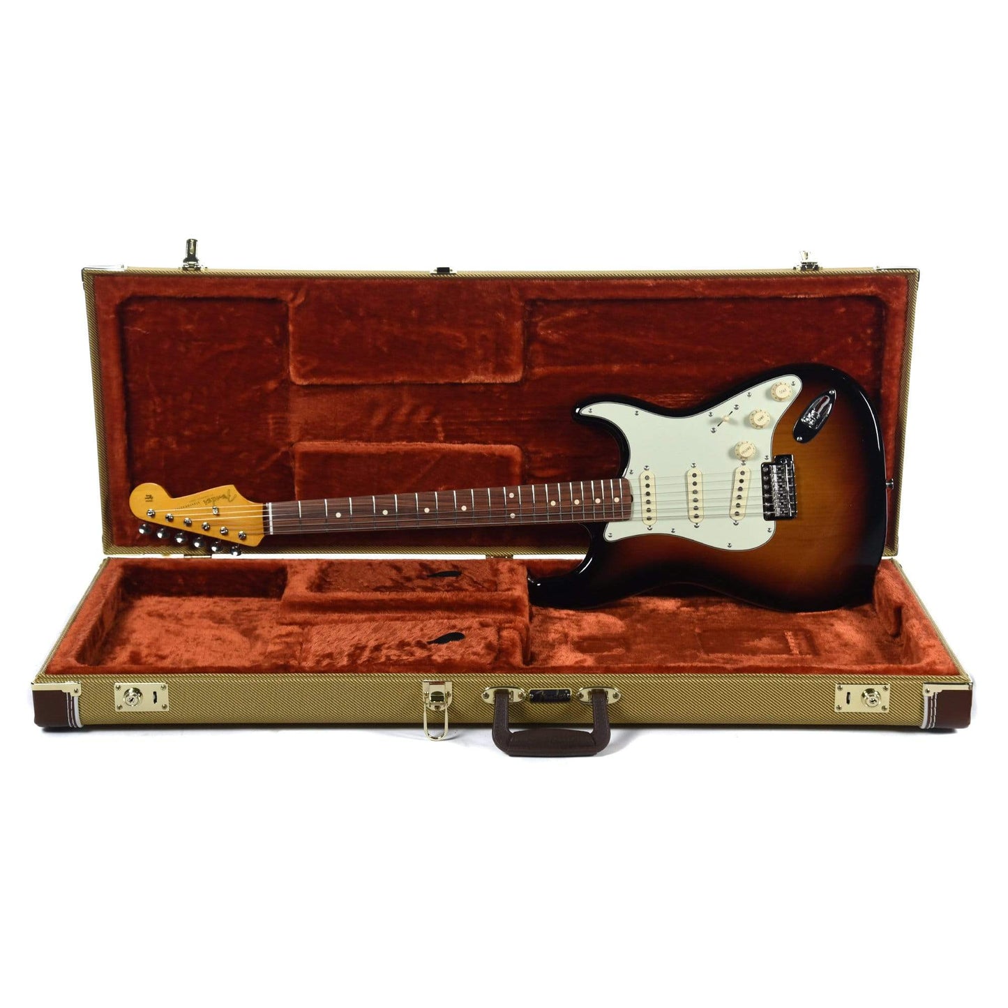 Fender Classic '60s Stratocaster Lacquer 3-Color Sunburst Electric Guitars / Solid Body