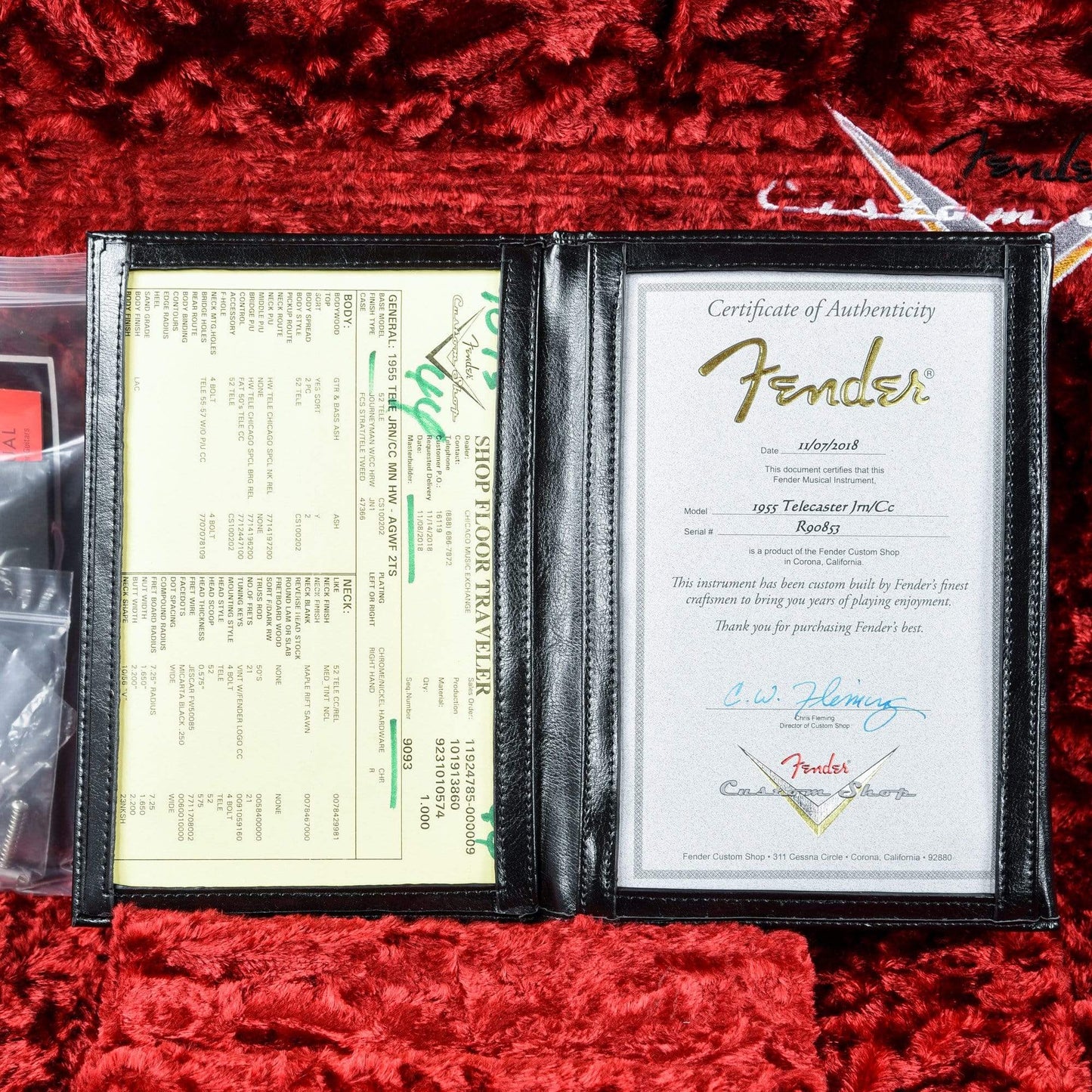 Fender CS 1955 Telecaster "Chicago Special" Journeyman Relic Aged Wide Fade Chocolate 2-Tone Sunburst 2018 Electric Guitars / Solid Body