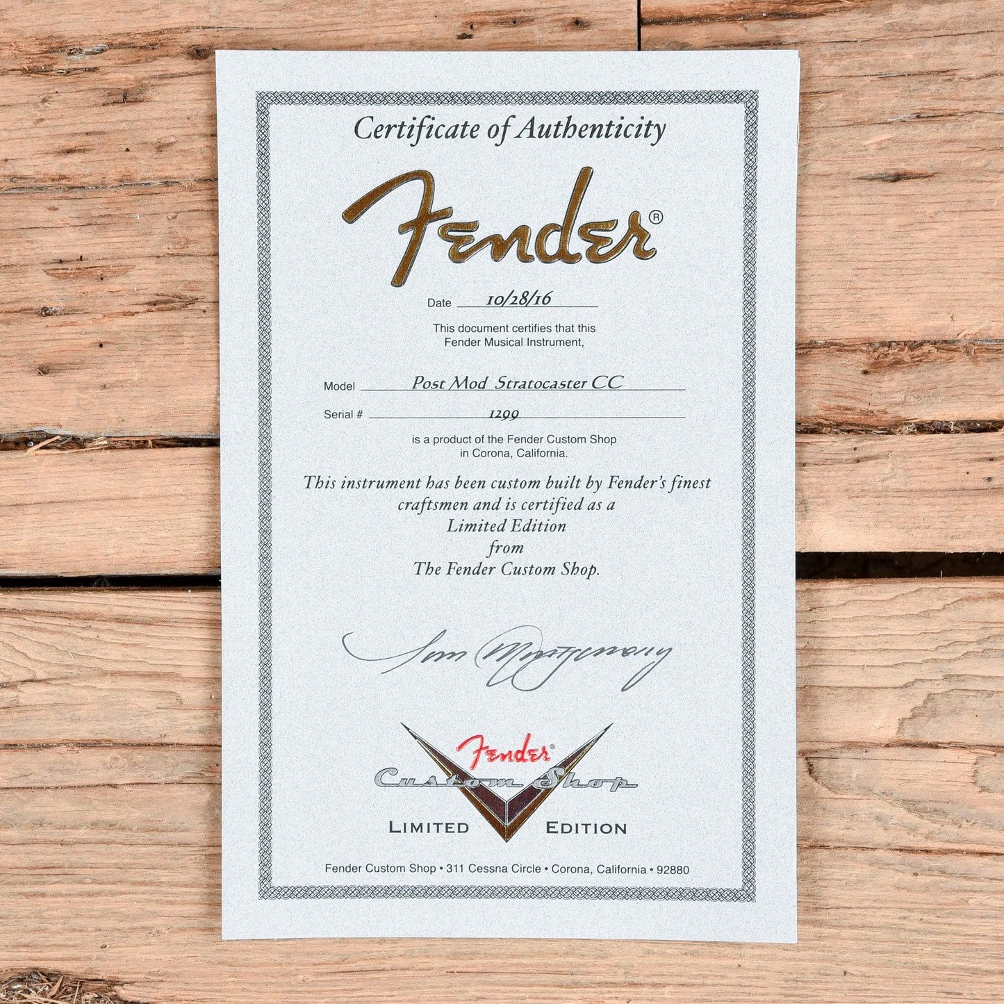 Fender CS Postmodern Stratocaster Lush Closet Classic Faded Copper 2016 Electric Guitars / Solid Body