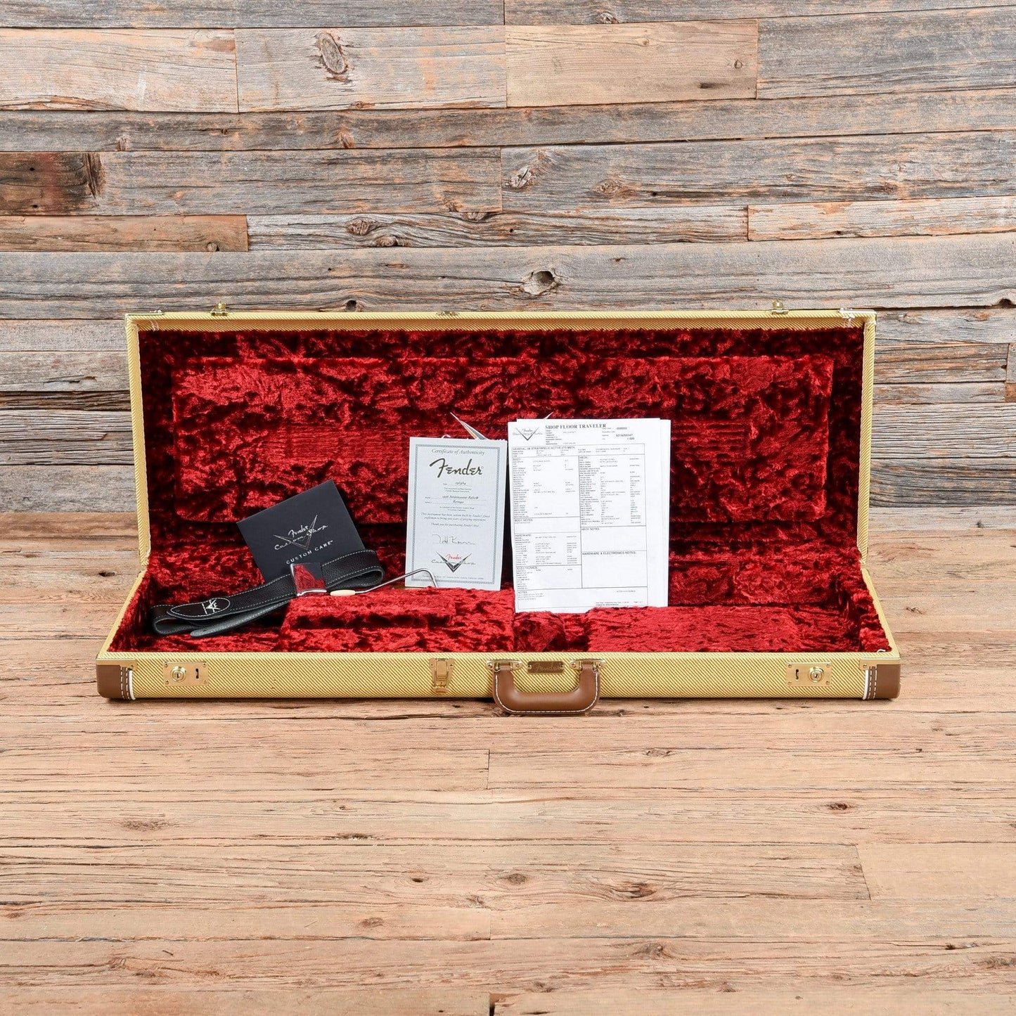 Fender Custom Shop 1956 Stratocaster Relic Active Todd Krause Masterbuilt Sunburst 2014 Electric Guitars / Solid Body