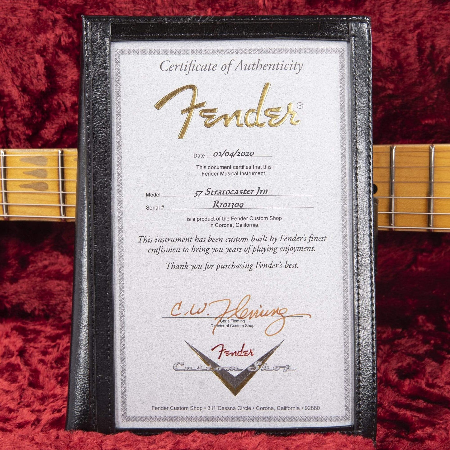 Fender Custom Shop 1957 Stratocaster "Chicago Special" Journeyman Relic Surf Green Electric Guitars / Solid Body