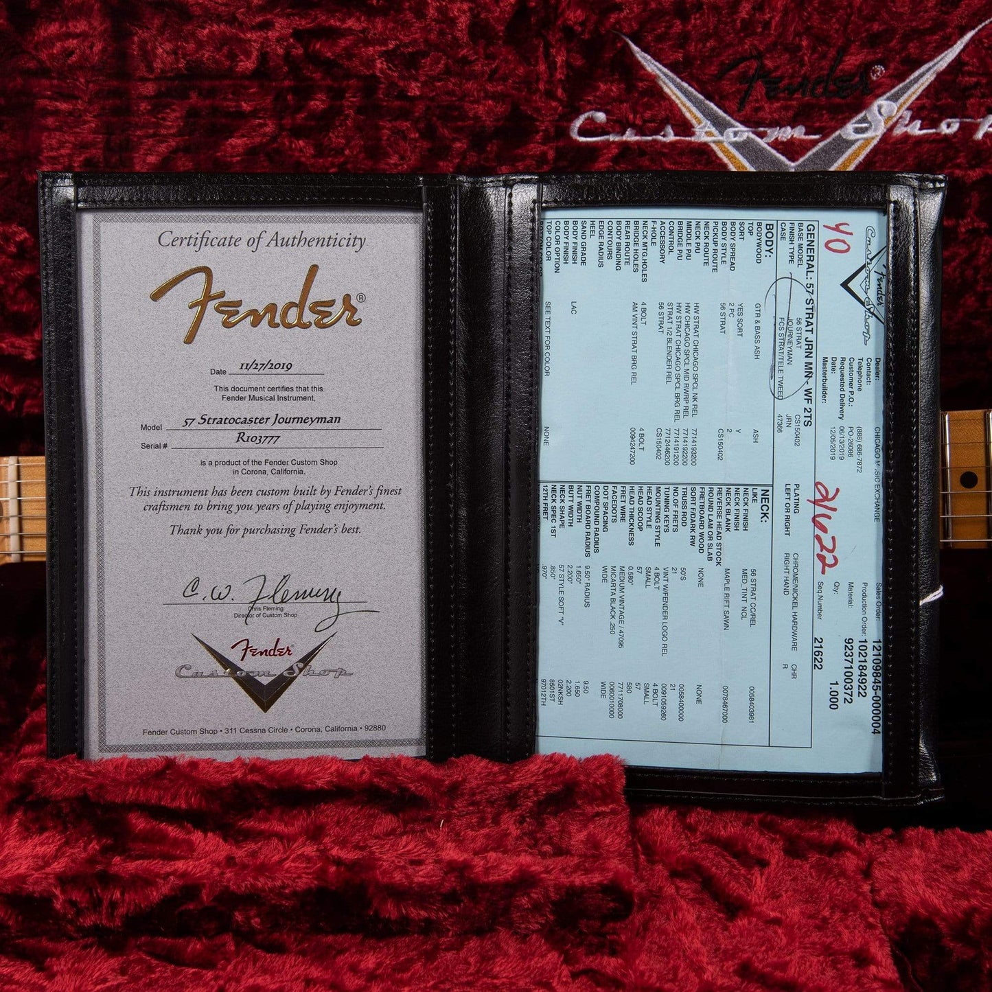 Fender Custom Shop 1957 Stratocaster "Chicago Special" Journeyman Relic Wide Fade 2-Color Sunburst Electric Guitars / Solid Body