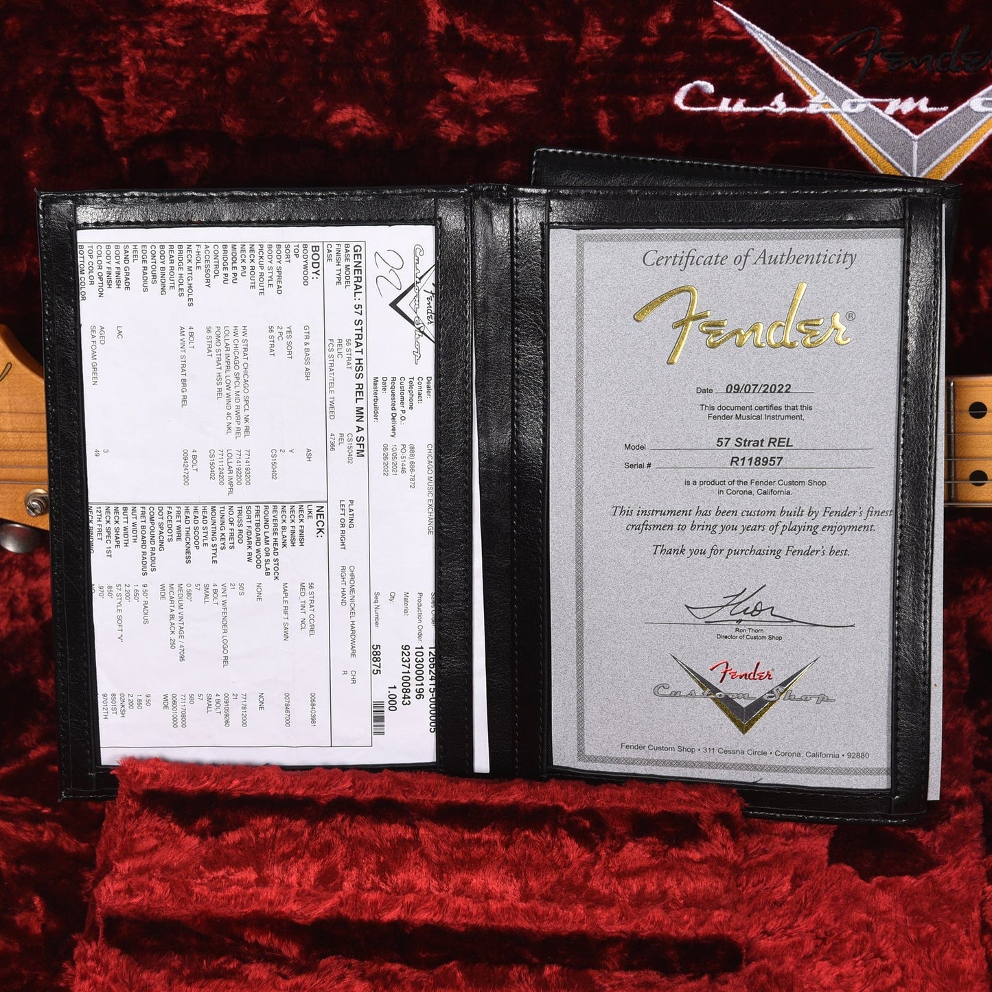 Fender Custom Shop 1957 Stratocaster HSS "Chicago Special" Relic Aged Sea Foam Green w/Lollar Imperial Low Wind Humbucker Electric Guitars / Solid Body