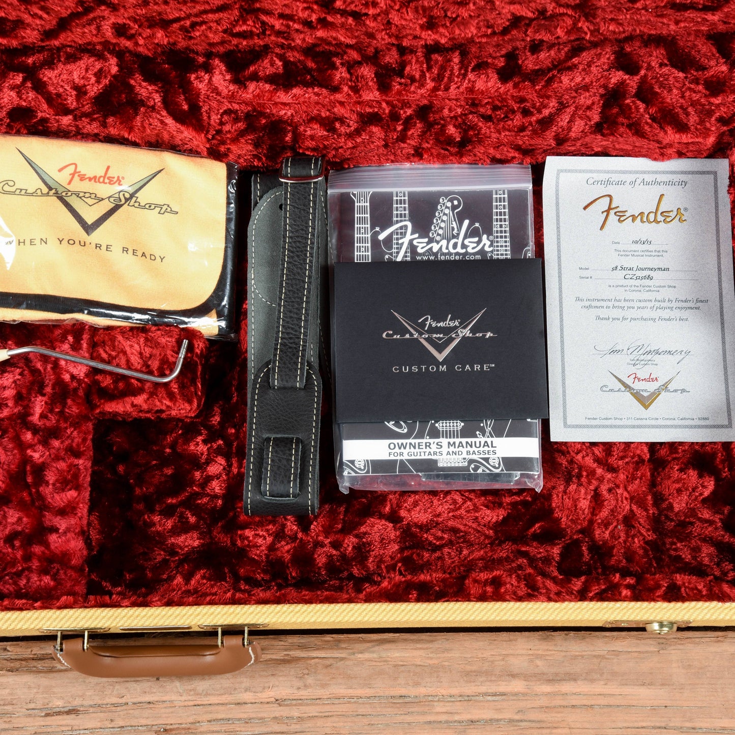 Fender Custom Shop 1958 Stratocaster Journeyman Relic 2015 Electric Guitars / Solid Body