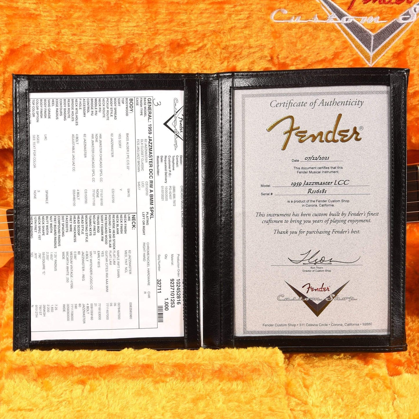 Fender Custom Shop 1959 Jazzmaster "Chicago Special" Deluxe Closet Classic Aged Burgundy Mist Sparkle Electric Guitars / Solid Body