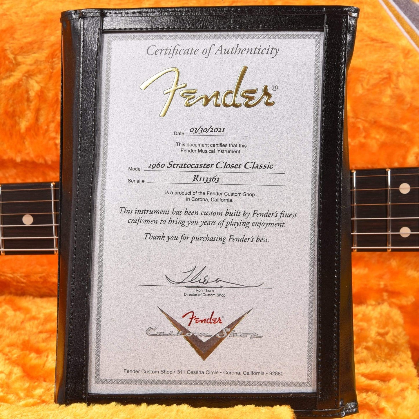 Fender Custom Shop 1960 Stratocaster "Chicago Special" Deluxe Closet Classic Aged Graffiti Yellow Electric Guitars / Solid Body