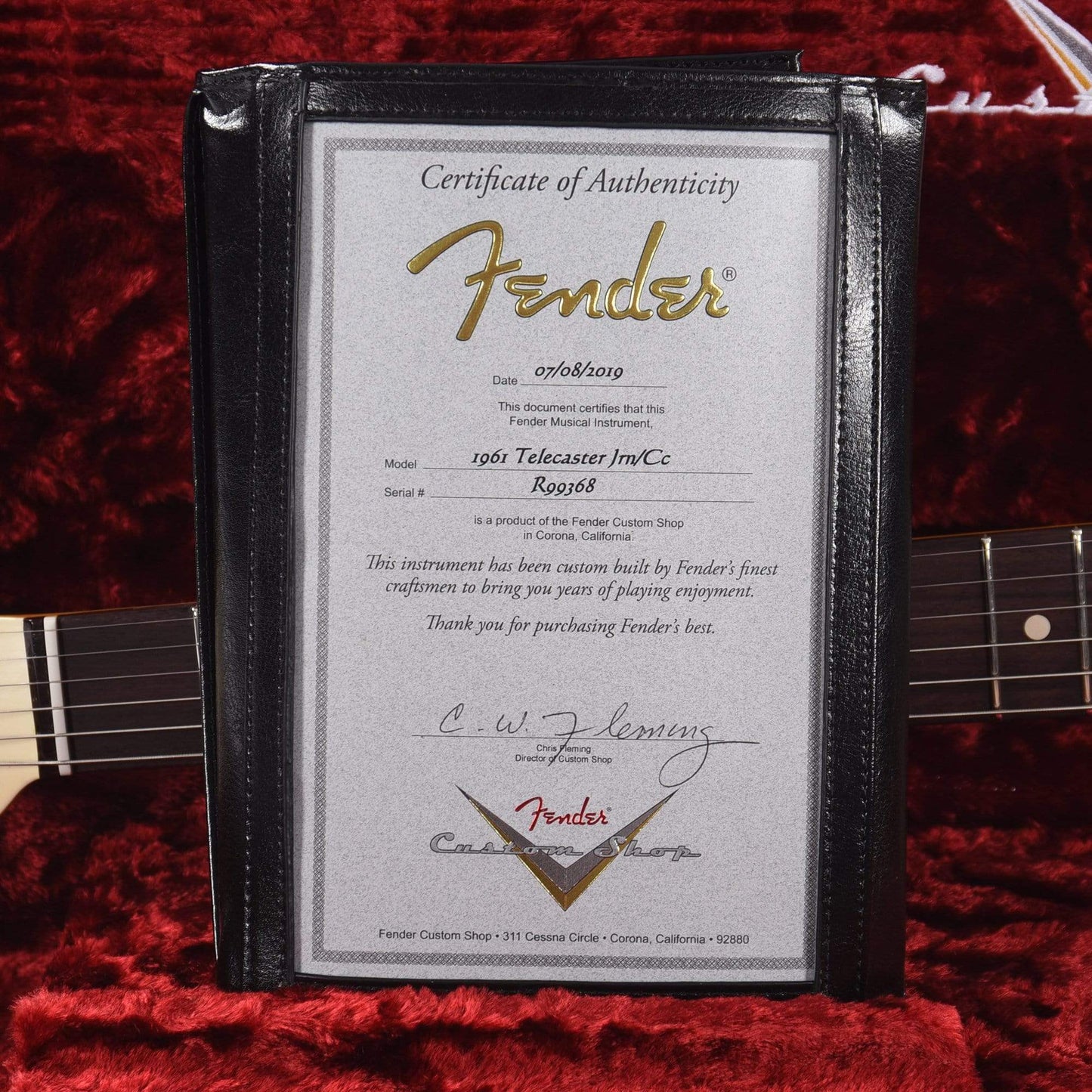 Fender Custom Shop 1961 Telecaster "Chicago Special" Journeyman Relic Super Aged Olympic White w/Painted Headcap Electric Guitars / Solid Body