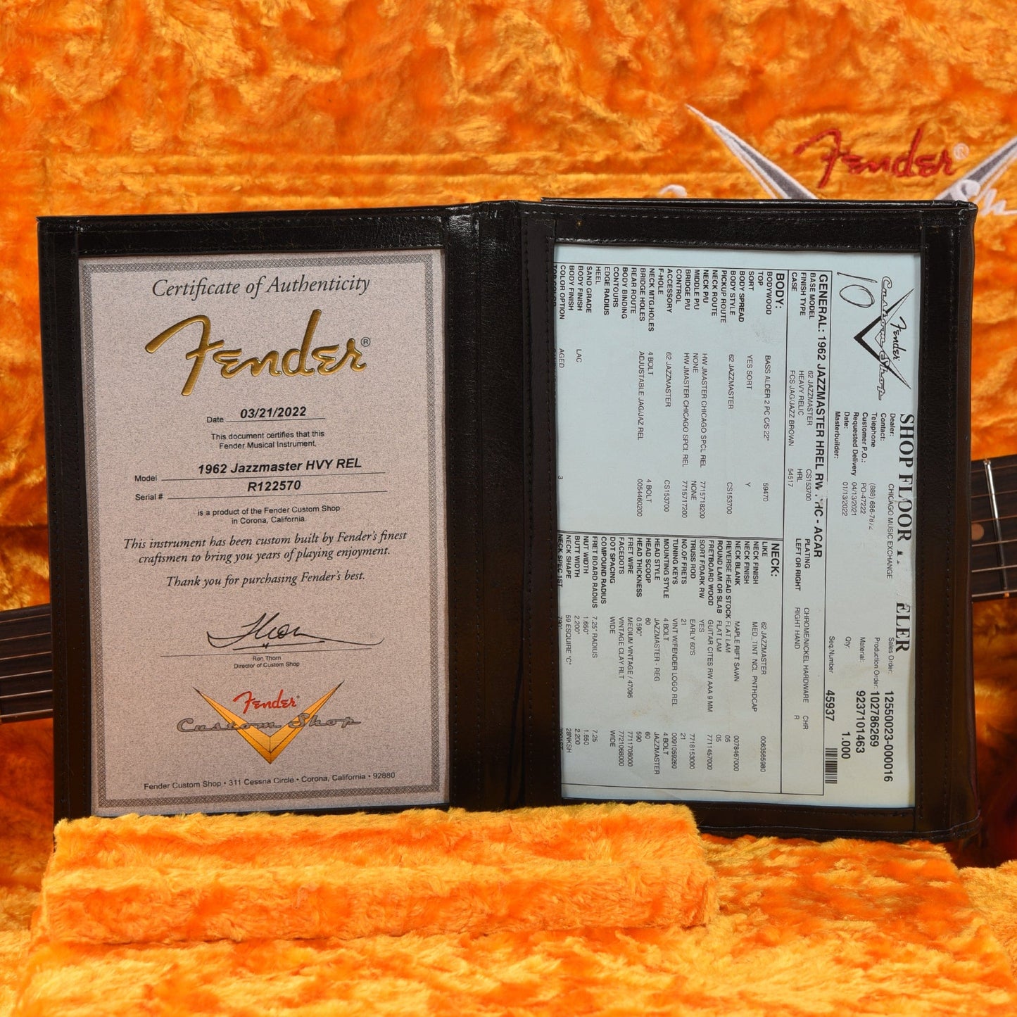 Fender Custom Shop 1962 Jazzmaster "Chicago Special" Heavy Relic Aged Candy Apple Red w/Painted Headcap Electric Guitars / Solid Body