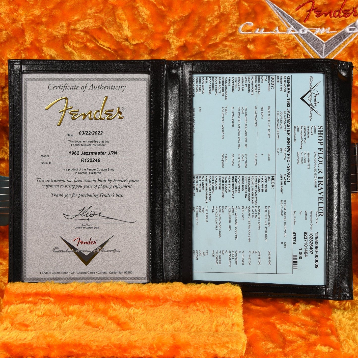 Fender Custom Shop 1962 Jazzmaster "Chicago Special" Journeyman Super Faded/Aged Ocean Turquoise w/Painted Headcap Electric Guitars / Solid Body