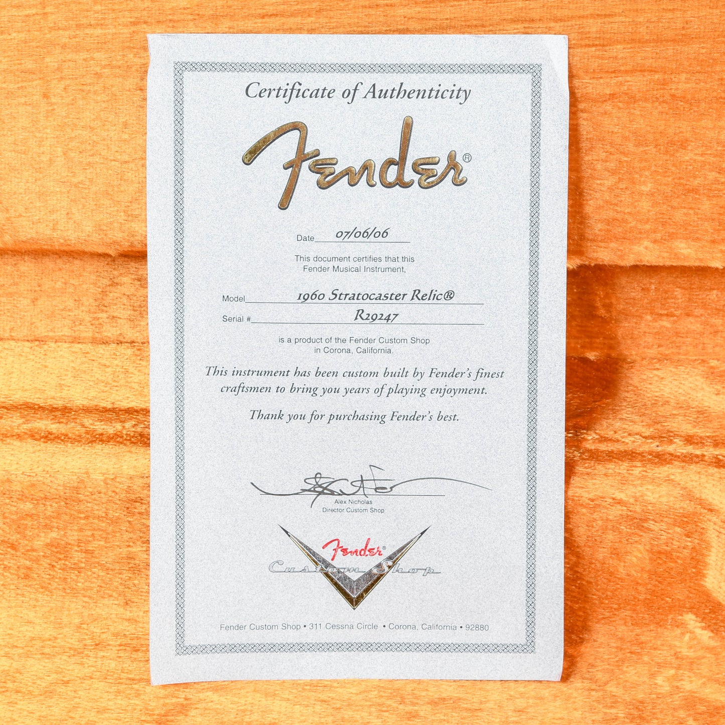 Fender Custom Shop 1962 Stratocaster Relic Shell Pink 2006 Electric Guitars / Solid Body