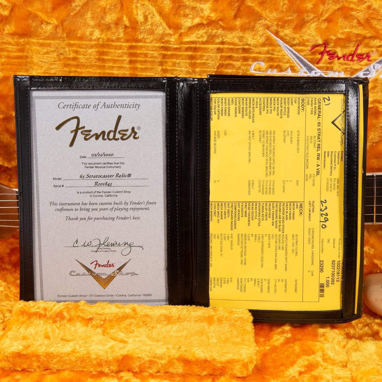 Fender Custom Shop 1965 Stratocaster "Chicago Special" Ash Relic Aged Vintage Blonde w/Roasted Bound Neck Electric Guitars / Solid Body