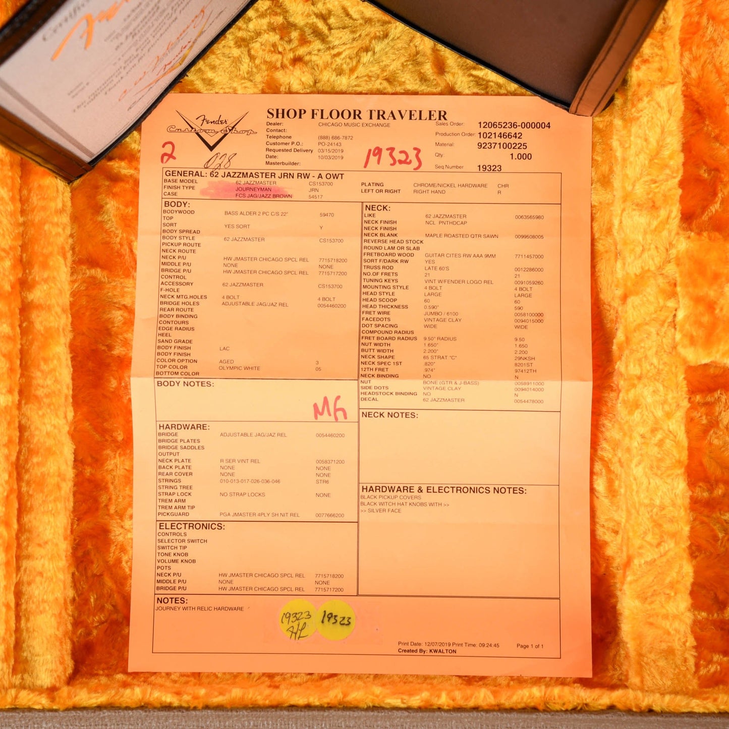 Fender Custom Shop '62 Jazzmaster Journeyman Relic Aged Olympic White 2022 Electric Guitars / Solid Body