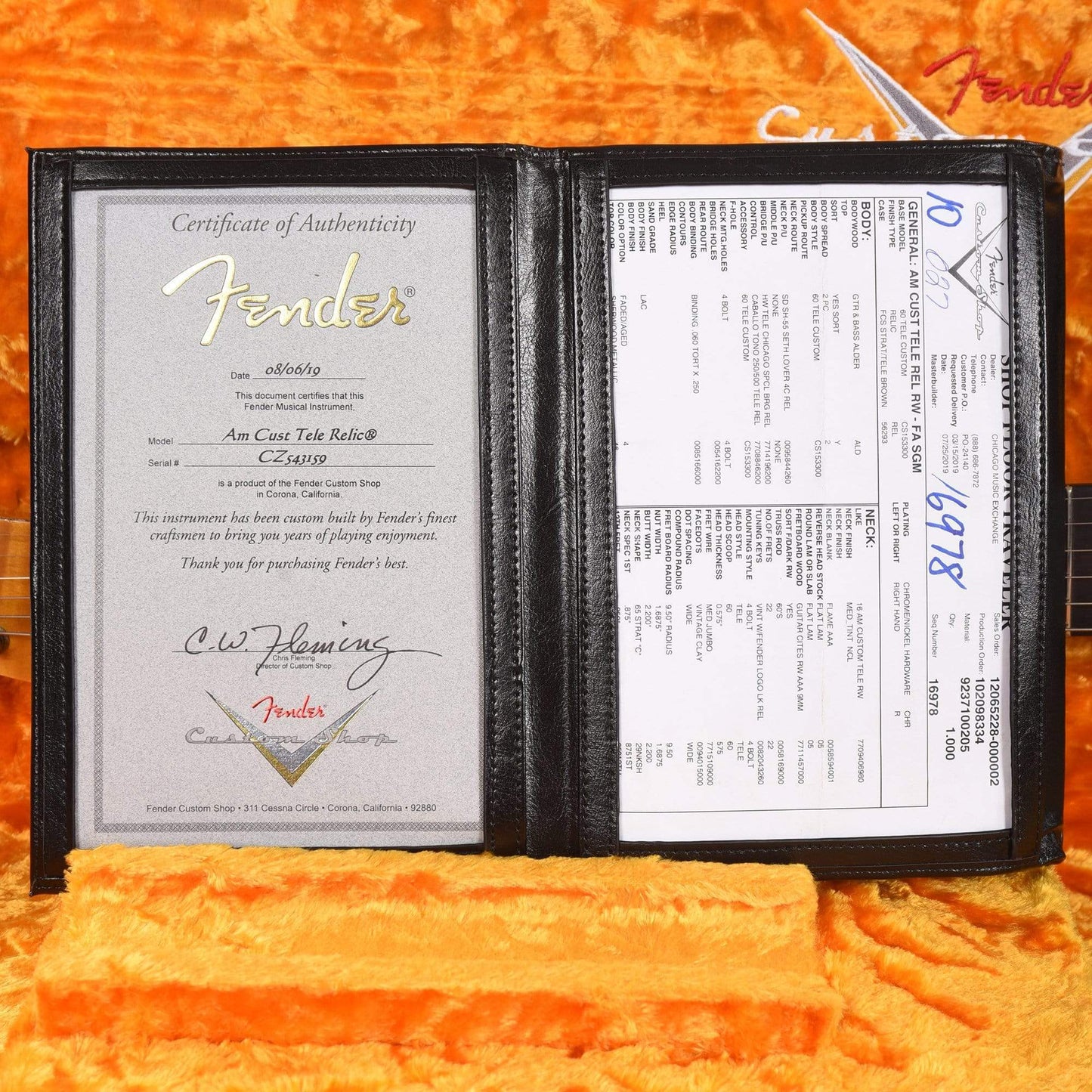 Fender Custom Shop American Custom Telecaster "Chicago Special" Relic Faded Aged Sherwood Green Electric Guitars / Solid Body