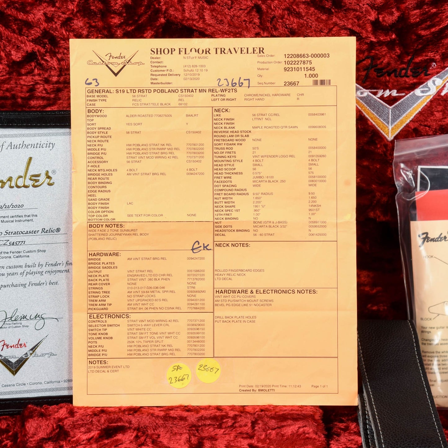 Fender Custom Shop LTD Roasted Poblano Stratocaster Relic Sunburst 2020 Electric Guitars / Solid Body