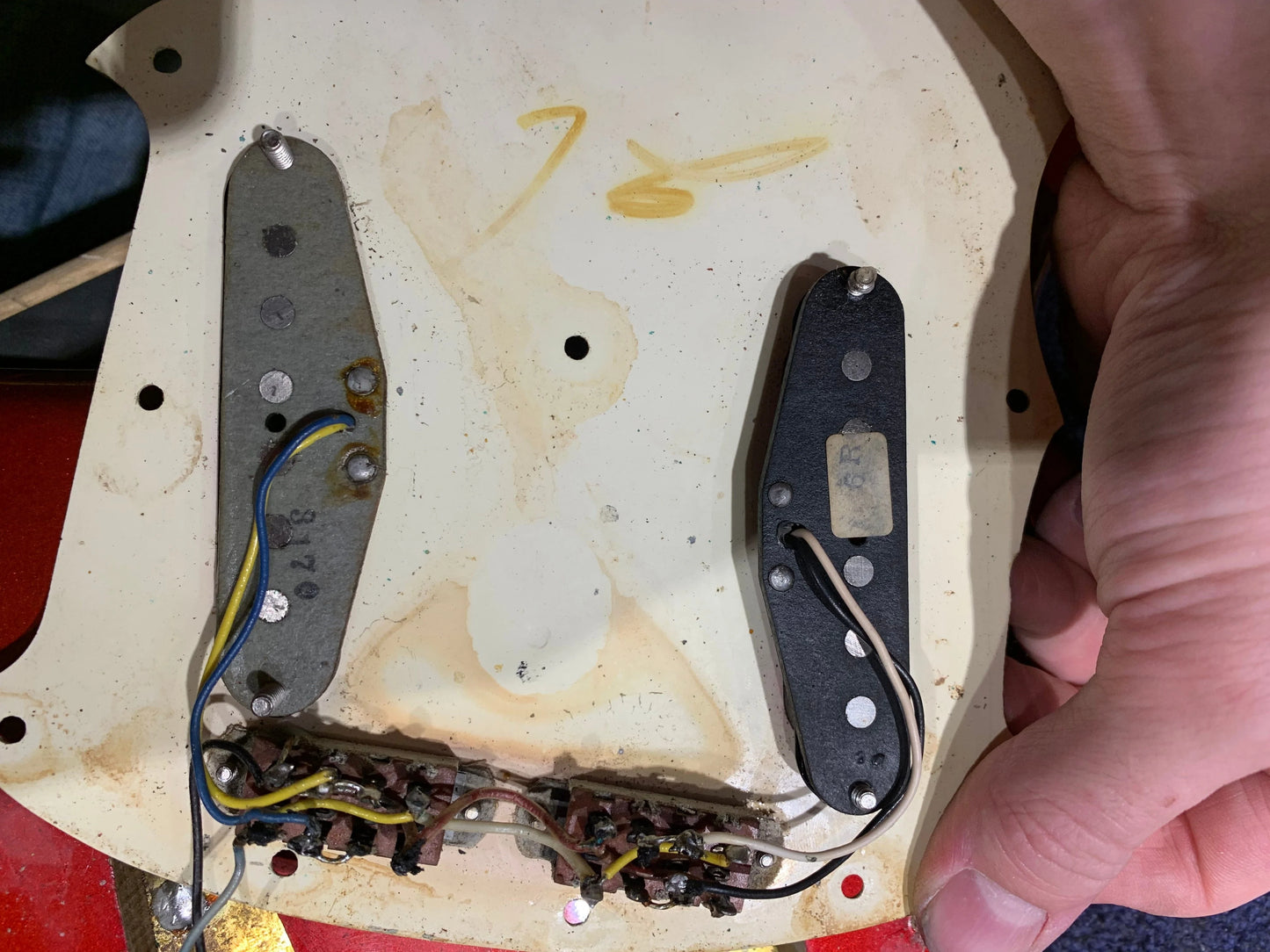 Fender Mustang Competition Red 1970 Electric Guitars / Solid Body