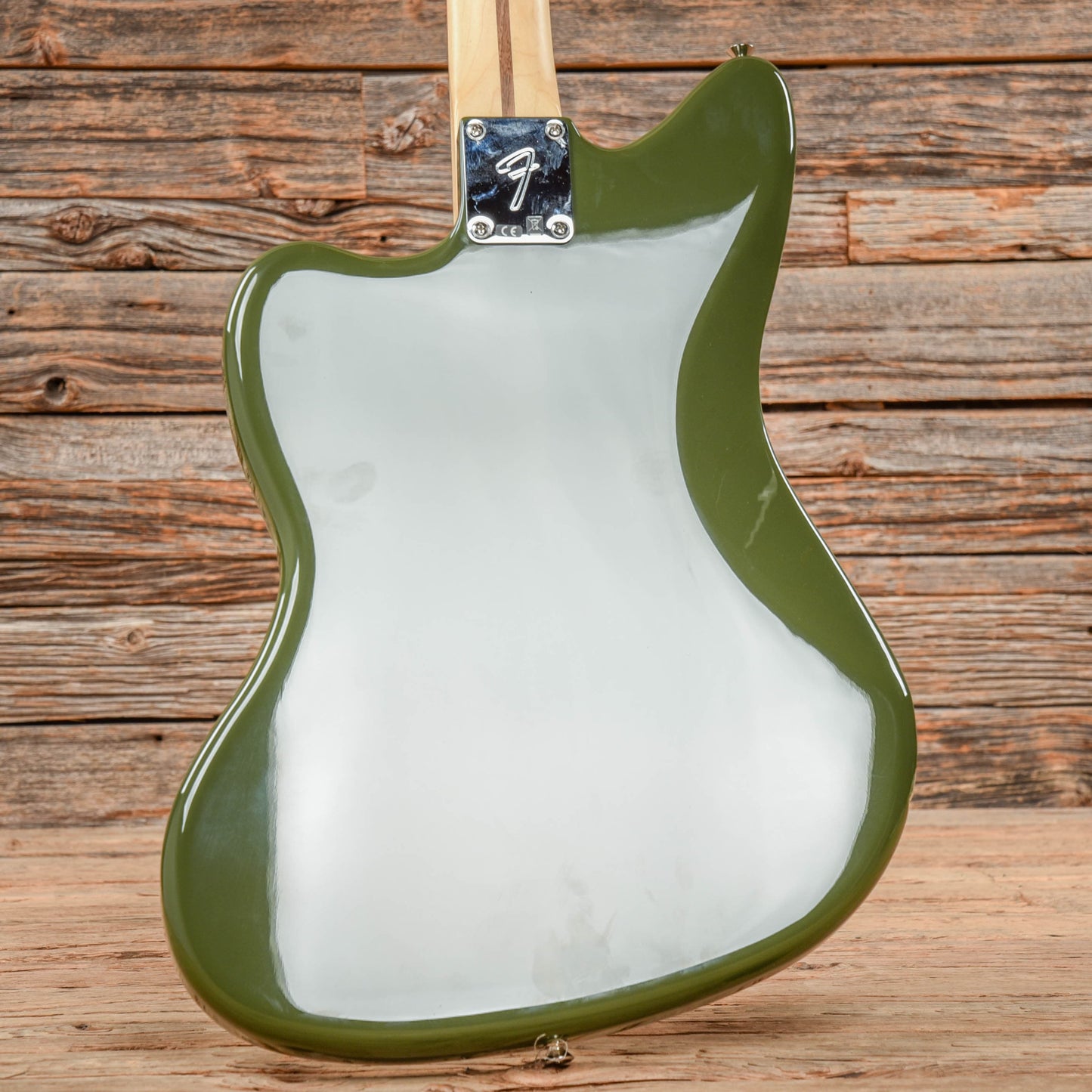 Fender Player Jazzmaster Olive w/Matching Headcap, Pure Vintage '65 Pickups, & Series/Parallel 4-Way Electric Guitars / Solid Body