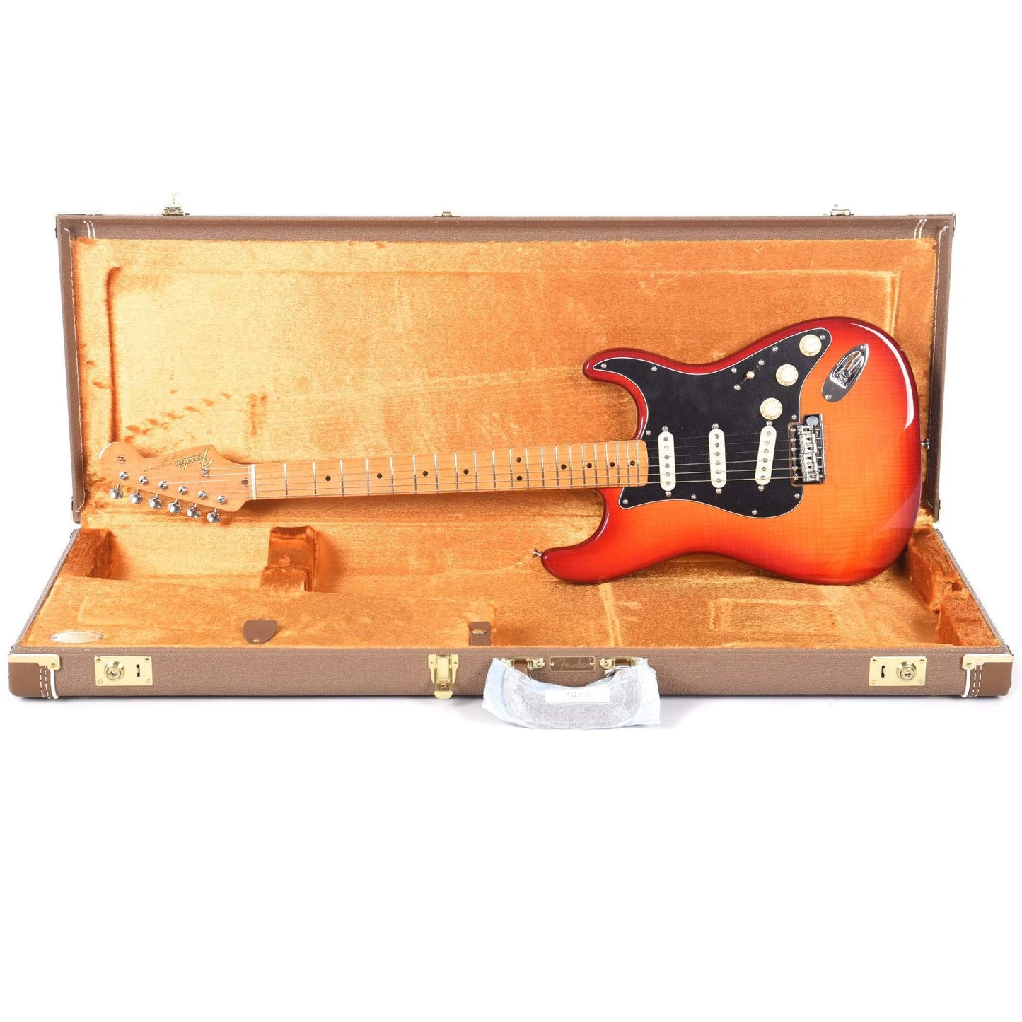 Fender Rarities American Original '60s Flame Ash Stratocaster Plasma Red Burst Electric Guitars / Solid Body