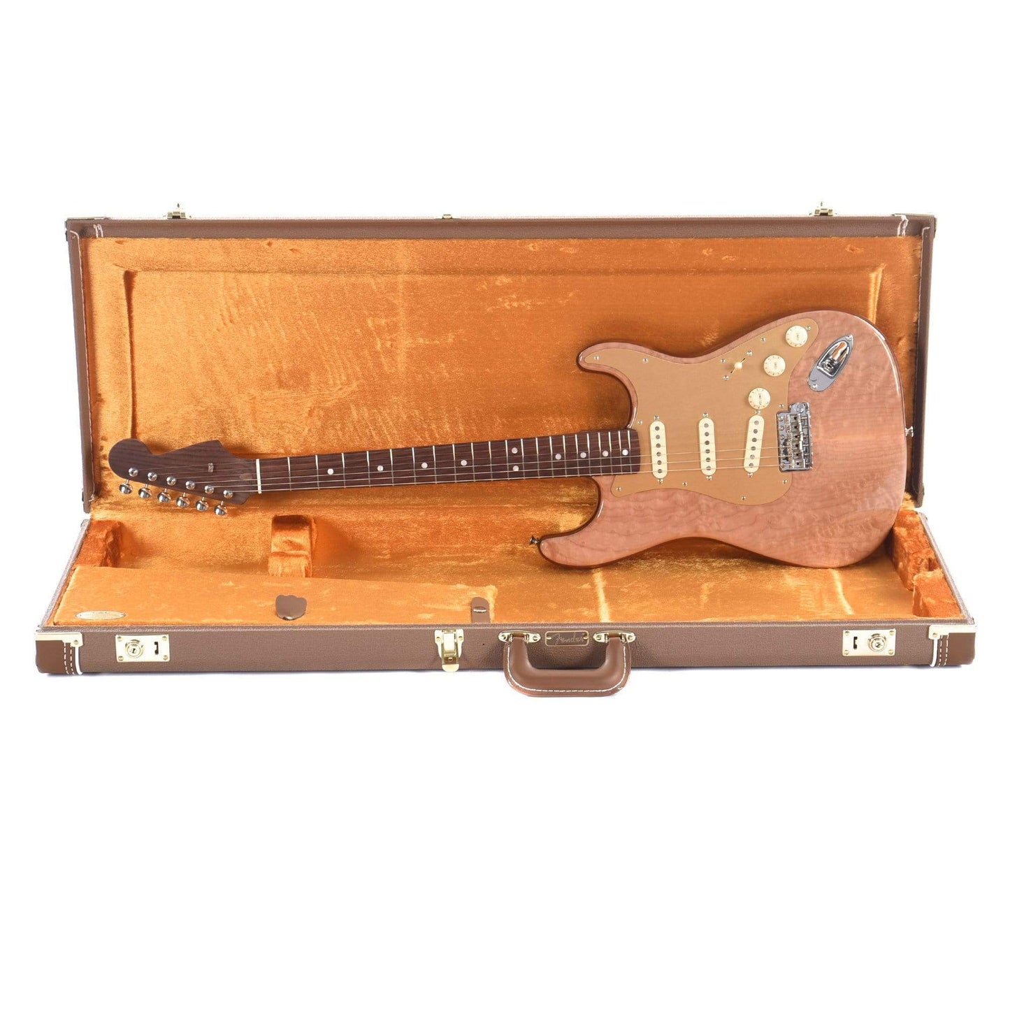 Fender Rarities American Original '60s Quilted Maple Top Stratocaster Rosewood Neck Natural Electric Guitars / Solid Body