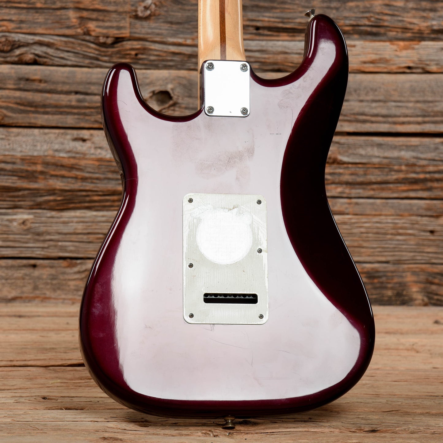 Fender Standard Stratocaster Burgundy 2002 Electric Guitars / Solid Body