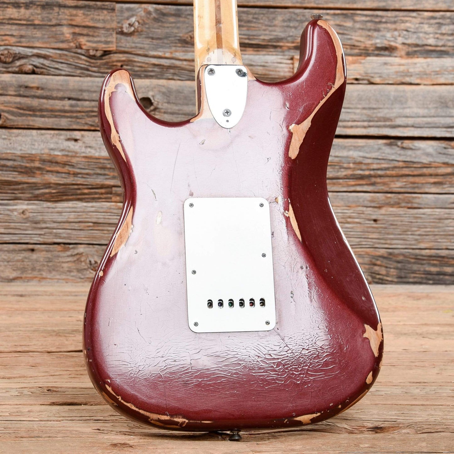 Fender Stratocaster Candy Apple Red Refin 1975 Electric Guitars / Solid Body