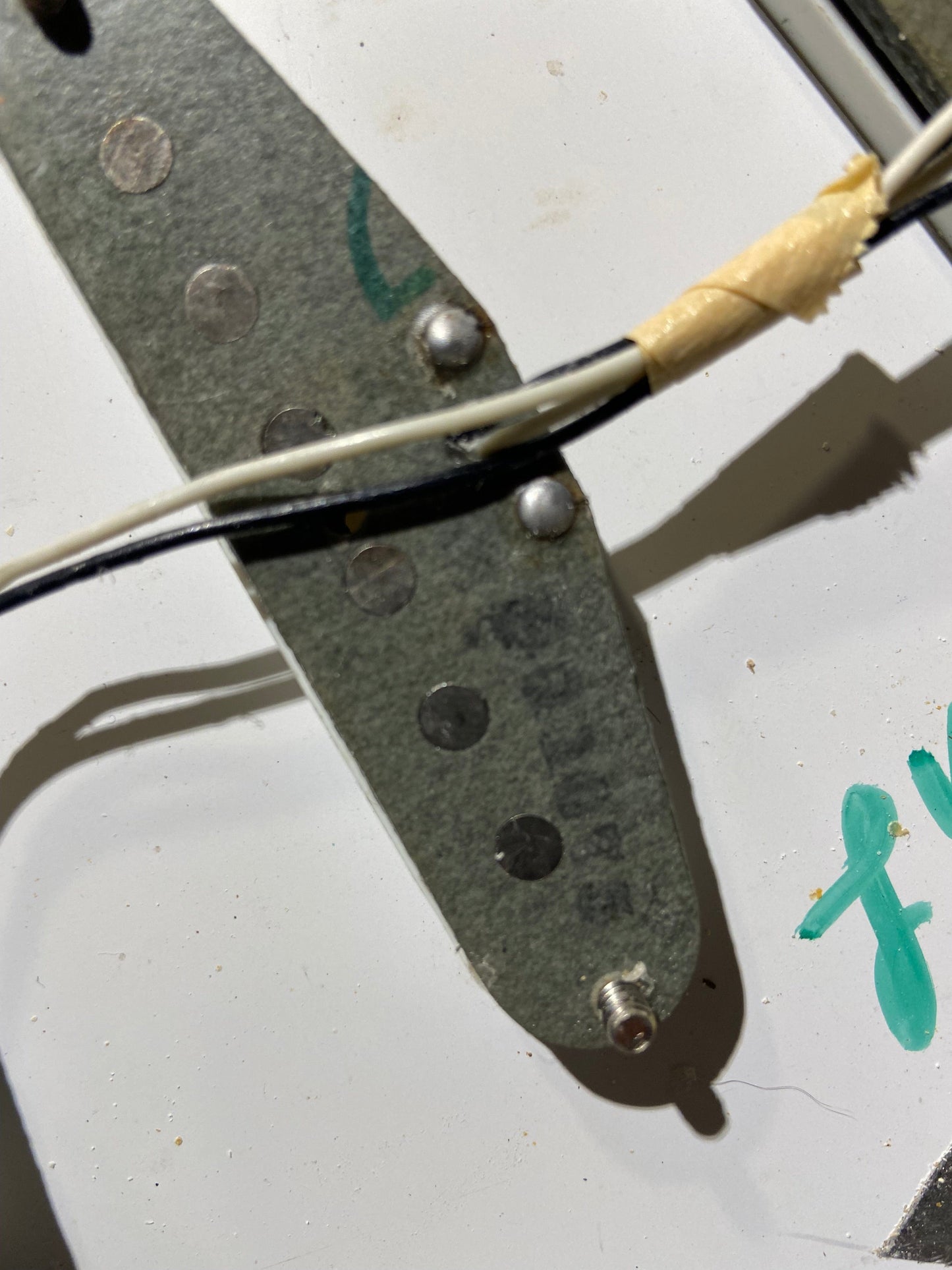 Fender Stratocaster Olympic White 1975 Electric Guitars / Solid Body