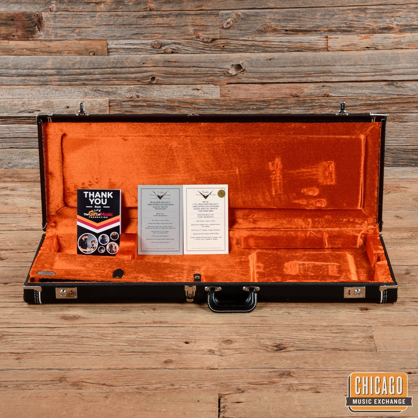 Fender Custom Shop 63 Strat Journeyman MB Select Serial