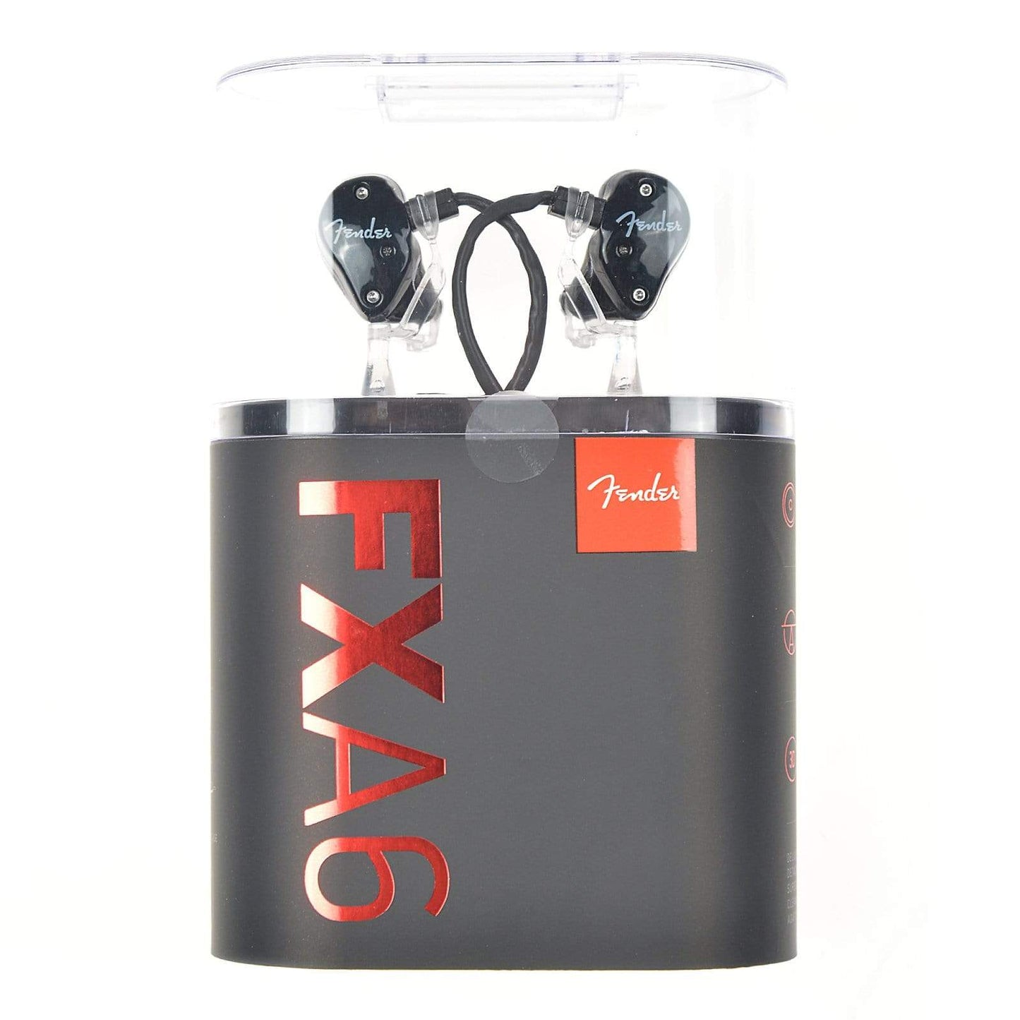 Fender FXA6 Pro In-Ear Monitors Metallic Black Home Audio / Headphones / In-Ear Headphones