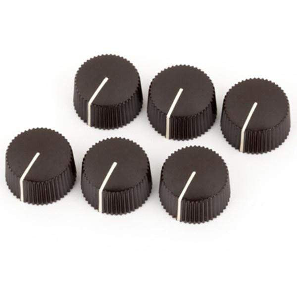 Fender Vintage Brown Amp Knobs (6) Parts / Amp Parts