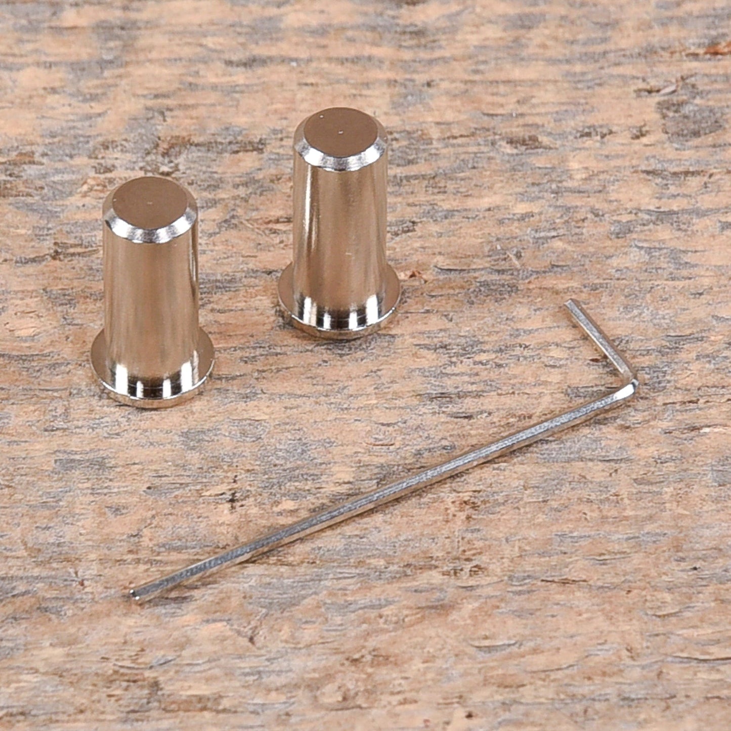 Fender Mustang Bridge Chrome w/Posts Parts / Guitar Parts / Bridges