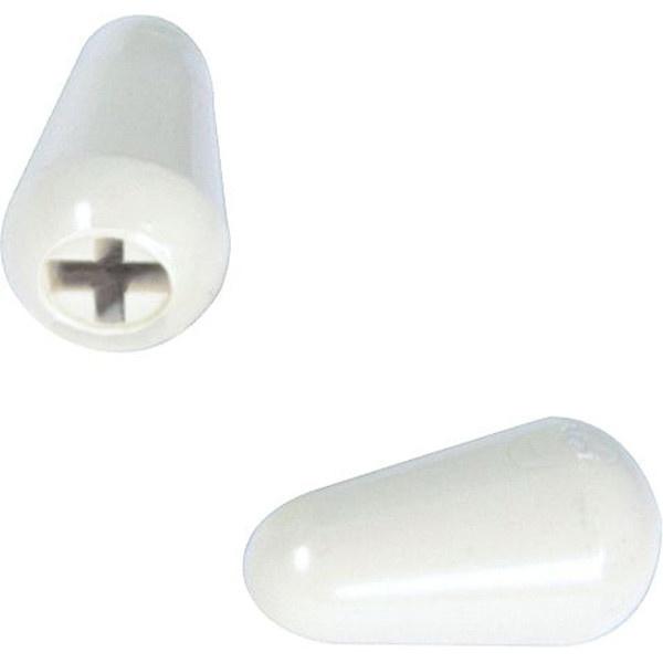 Fender Original Strat Switch Tips - White (Set of 2) Parts / Knobs