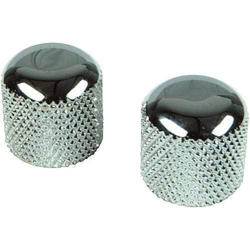 Fender Original Tele Dome Knobs Chrome Parts / Knobs