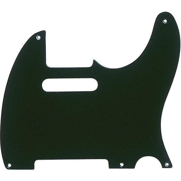 Fender '52 Telecaster Pickguard Black 1 Ply 5 Holes Parts / Pickguards