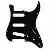 Fender Standard Strat Pickguard 3-Ply - Black Parts / Pickguards