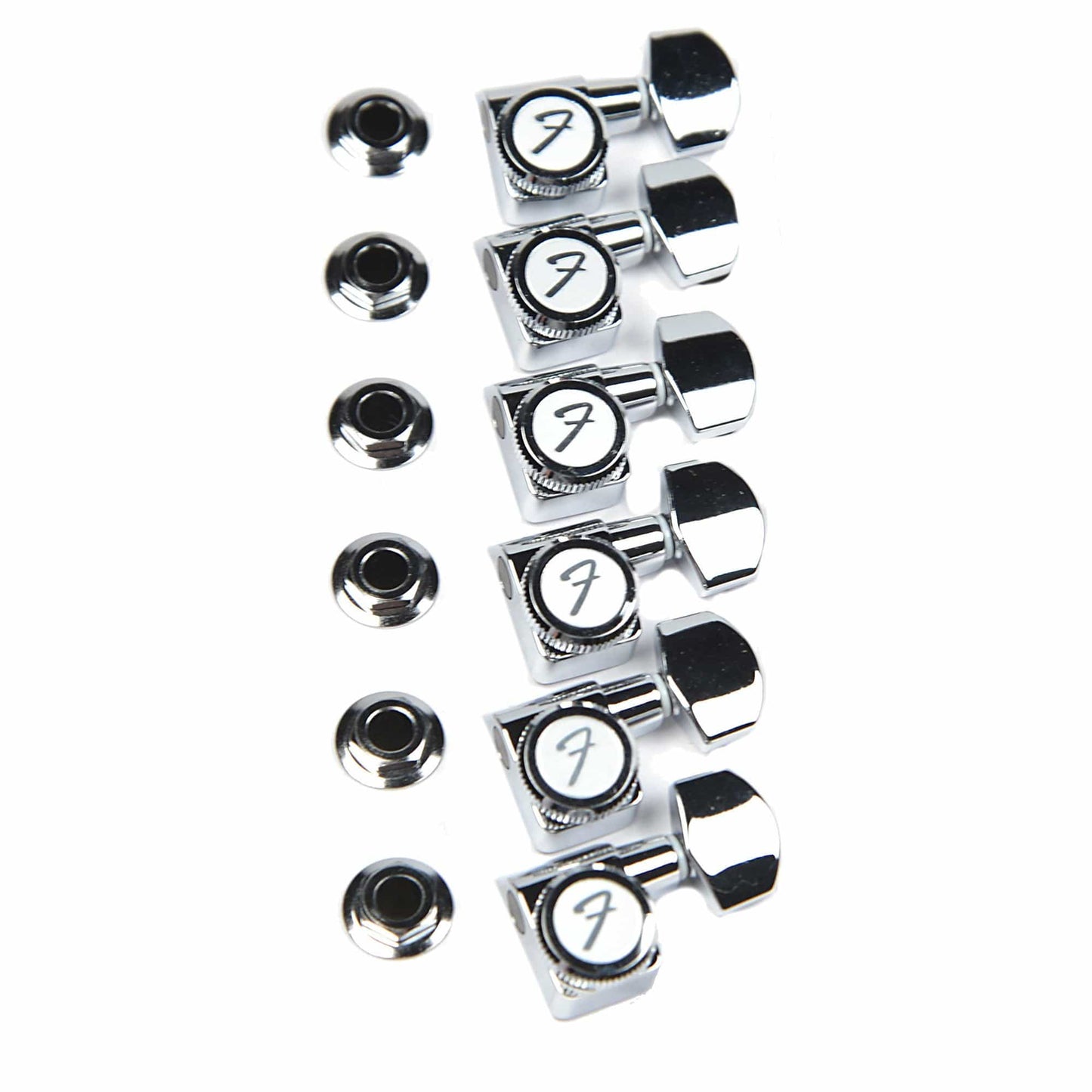 Fender Locking Tuners - Polished Chrome Parts / Tuning Heads