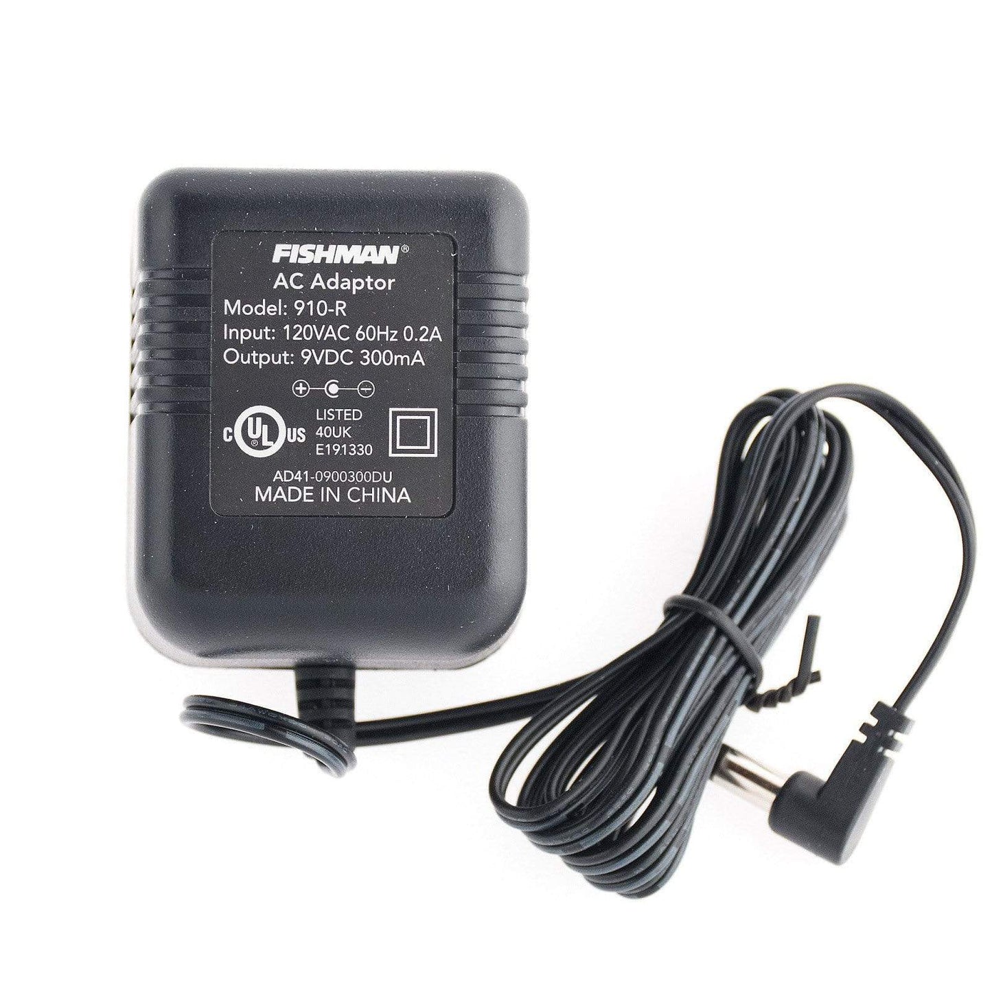 Fishman Power Pack AC-DC Adaptor Model 910-R Accessories / Power Supplies