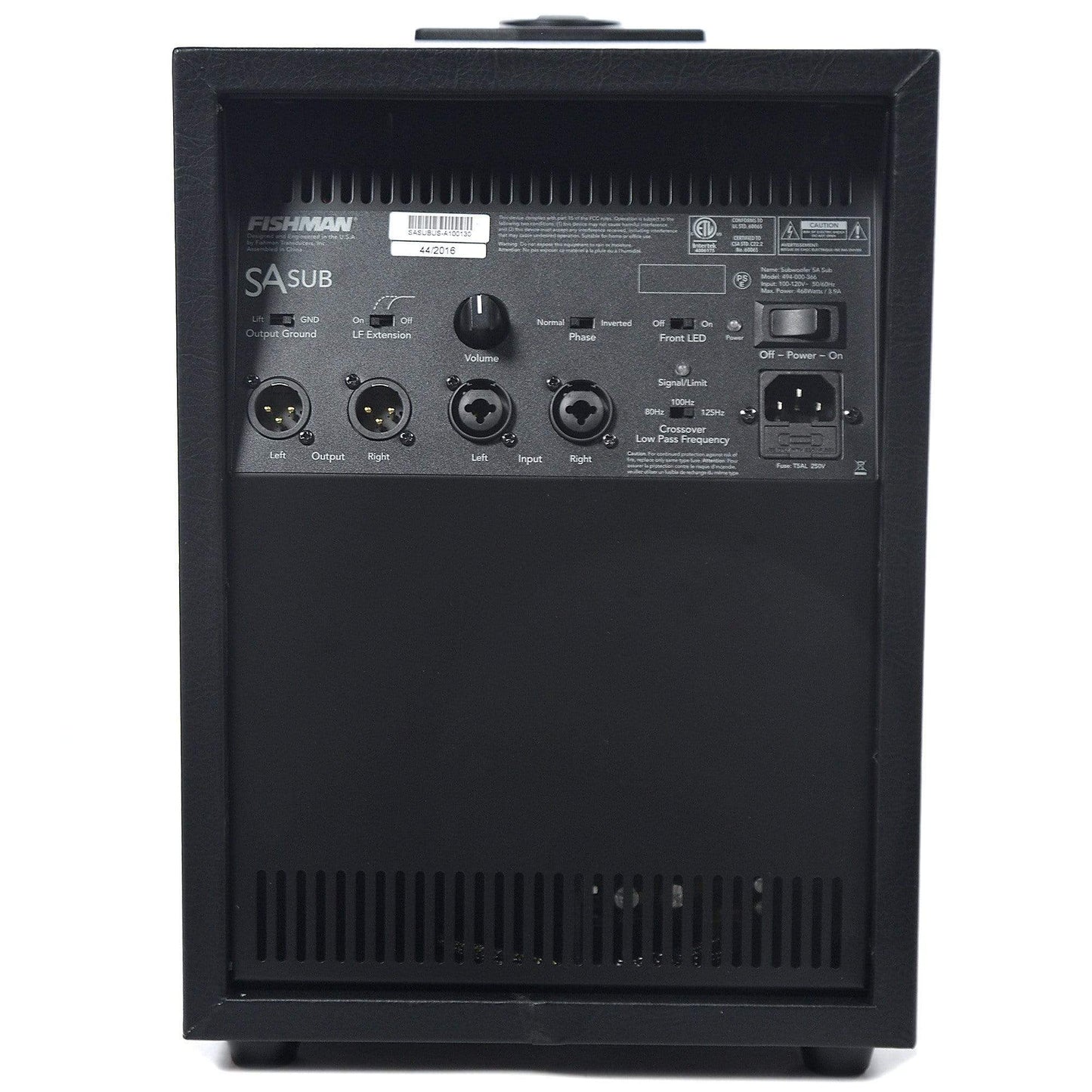 Fishman SA Sub Powered Subwoofer Pro Audio / Speakers / Powered Speakers