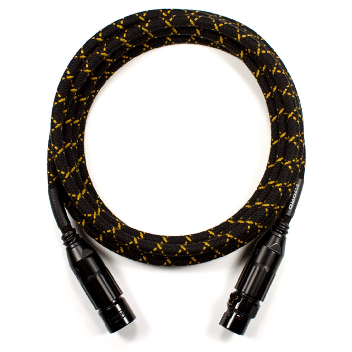 Fjord Audio Muscle Shoals Gold XLR Studio 10ft Cable Accessories / Cables
