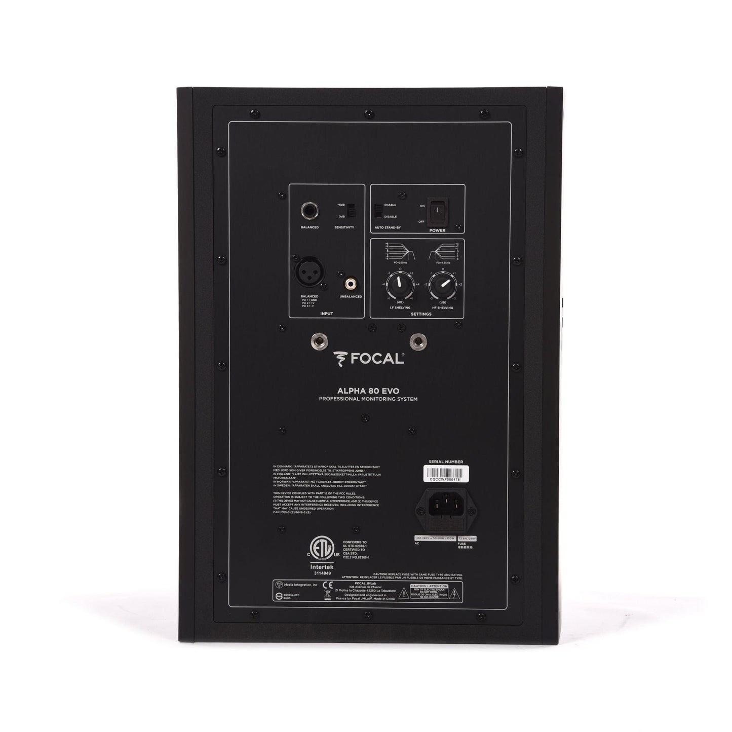 Focal Alpha 80 Evo 8" Active Studio Monitor Pro Audio / Speakers / Studio Monitors