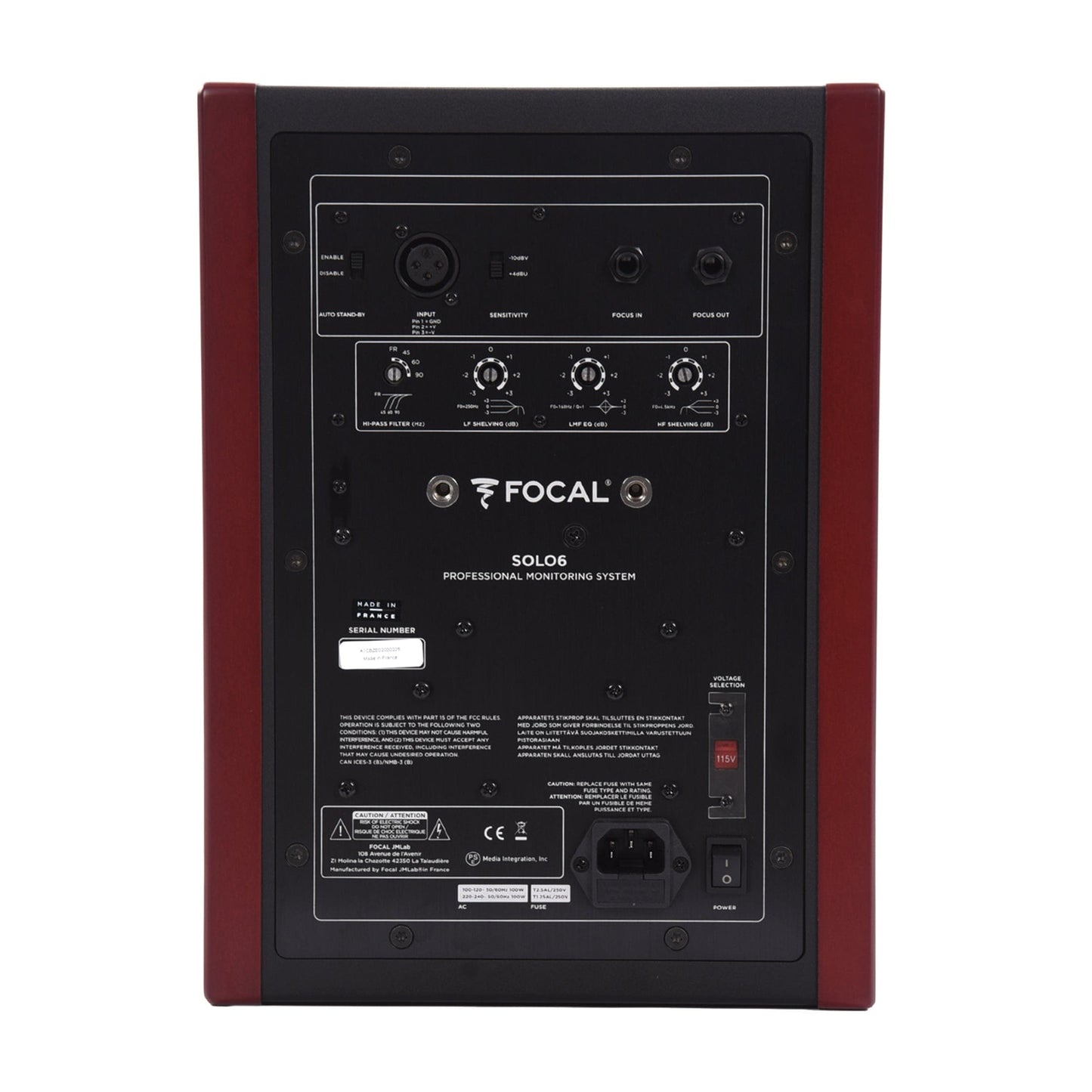 Focal Solo6 ST6 6.5" Powered Studio Monitor Pro Audio / Speakers / Studio Monitors